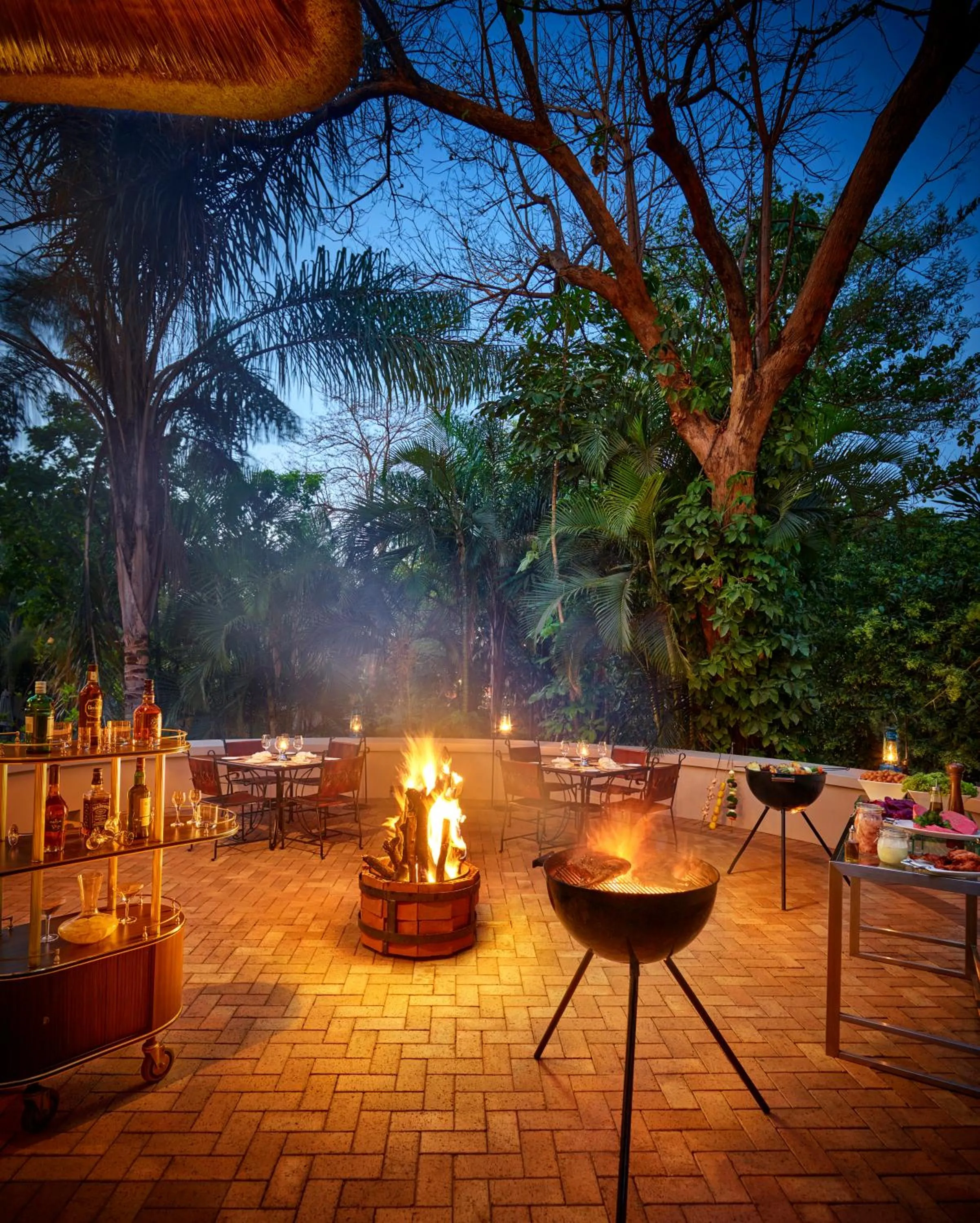 BBQ facilities in The Pamodzi Hotel