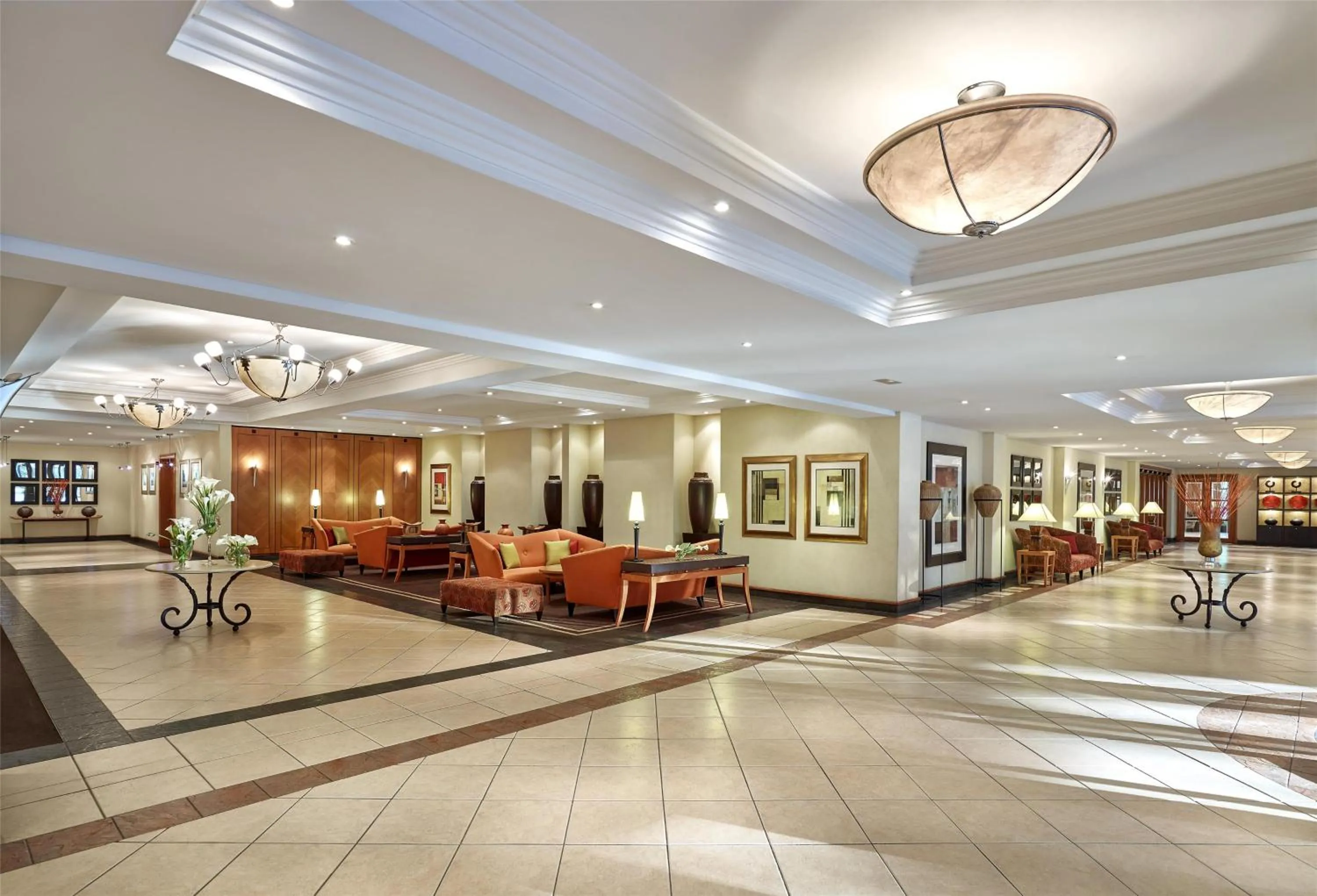 Lobby or reception in The Pamodzi Hotel