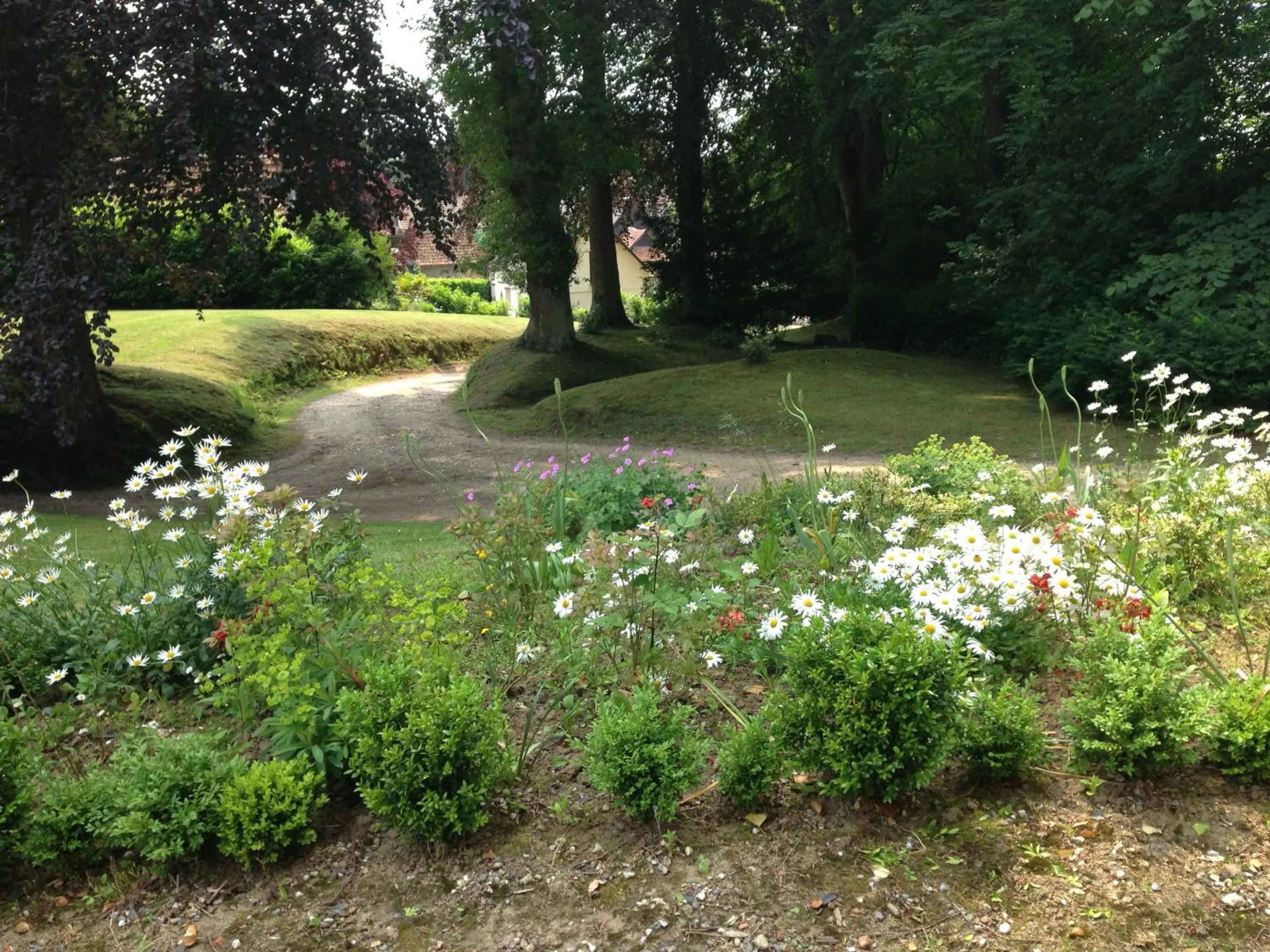 Garden in Le Château de Grèges