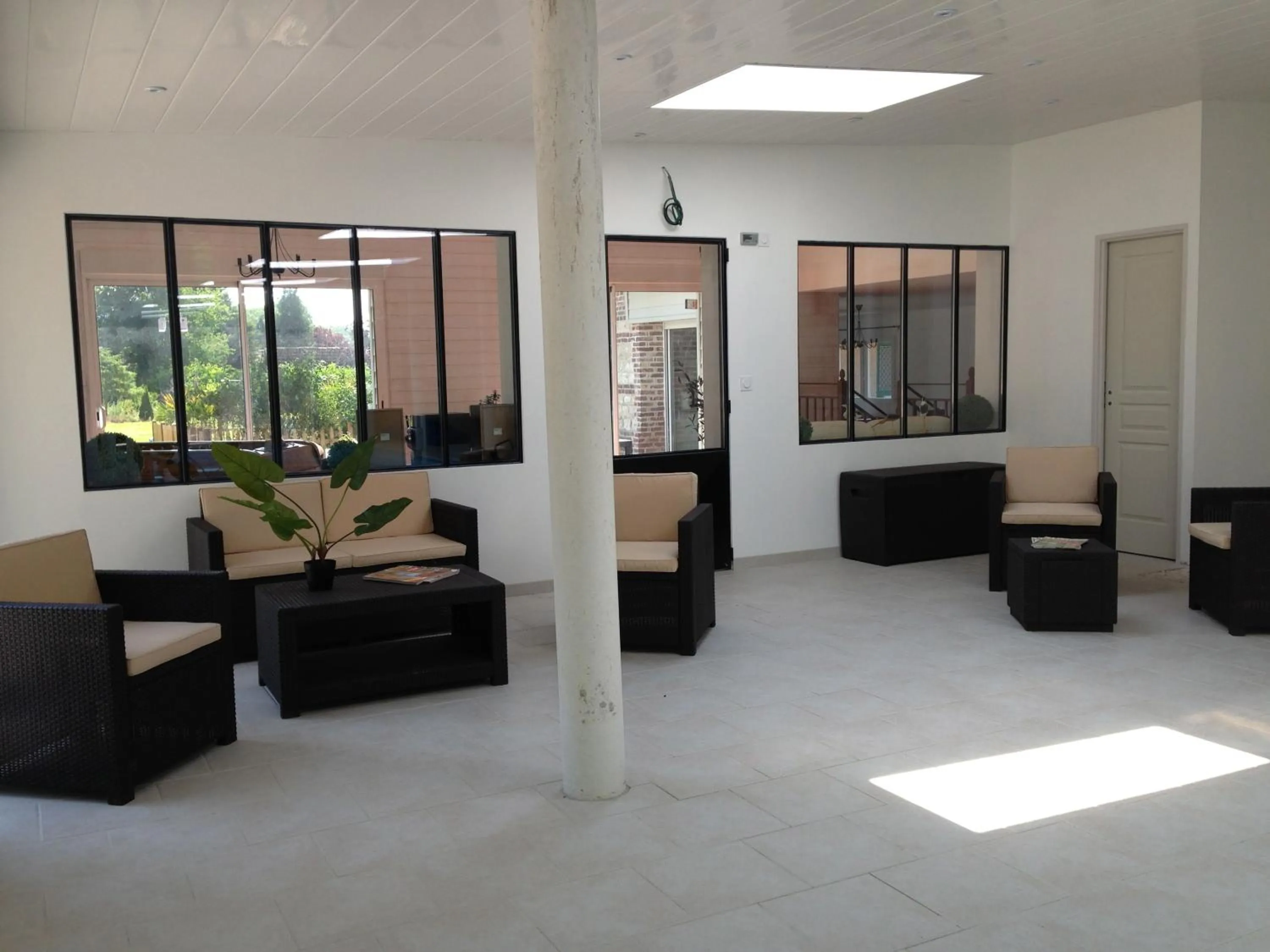 Lobby or reception in Le Château de Grèges