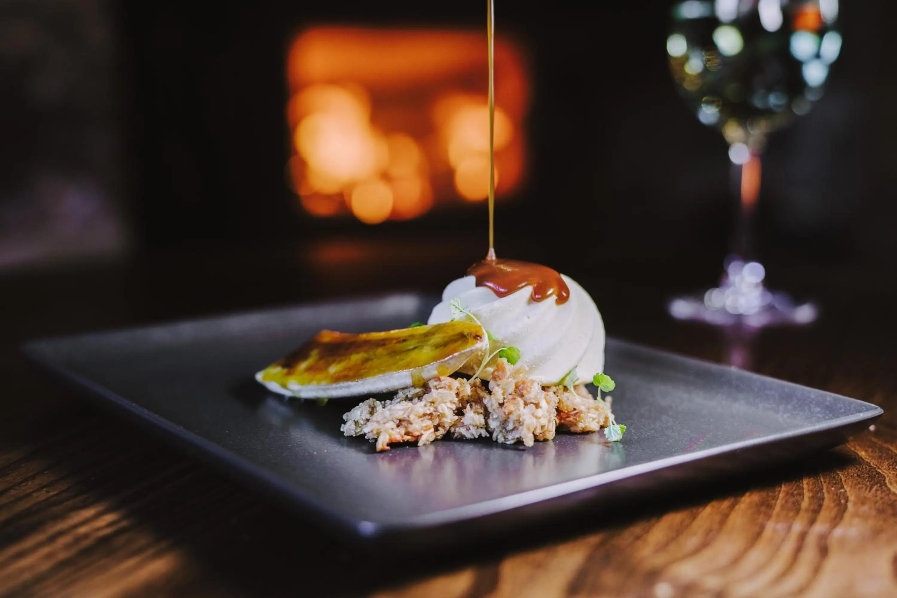 Food in Black Horse Hotel