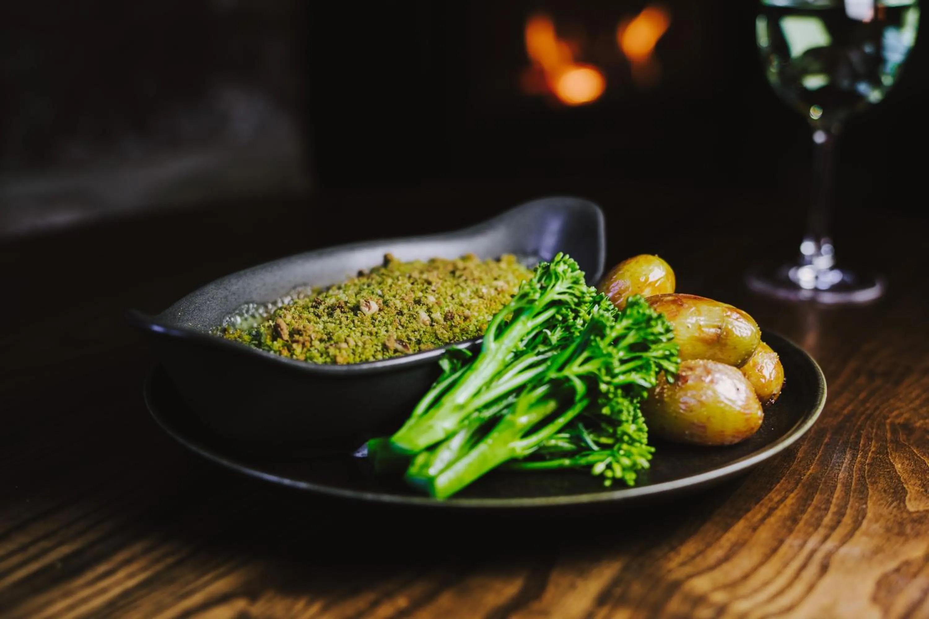 Food in Black Horse Hotel