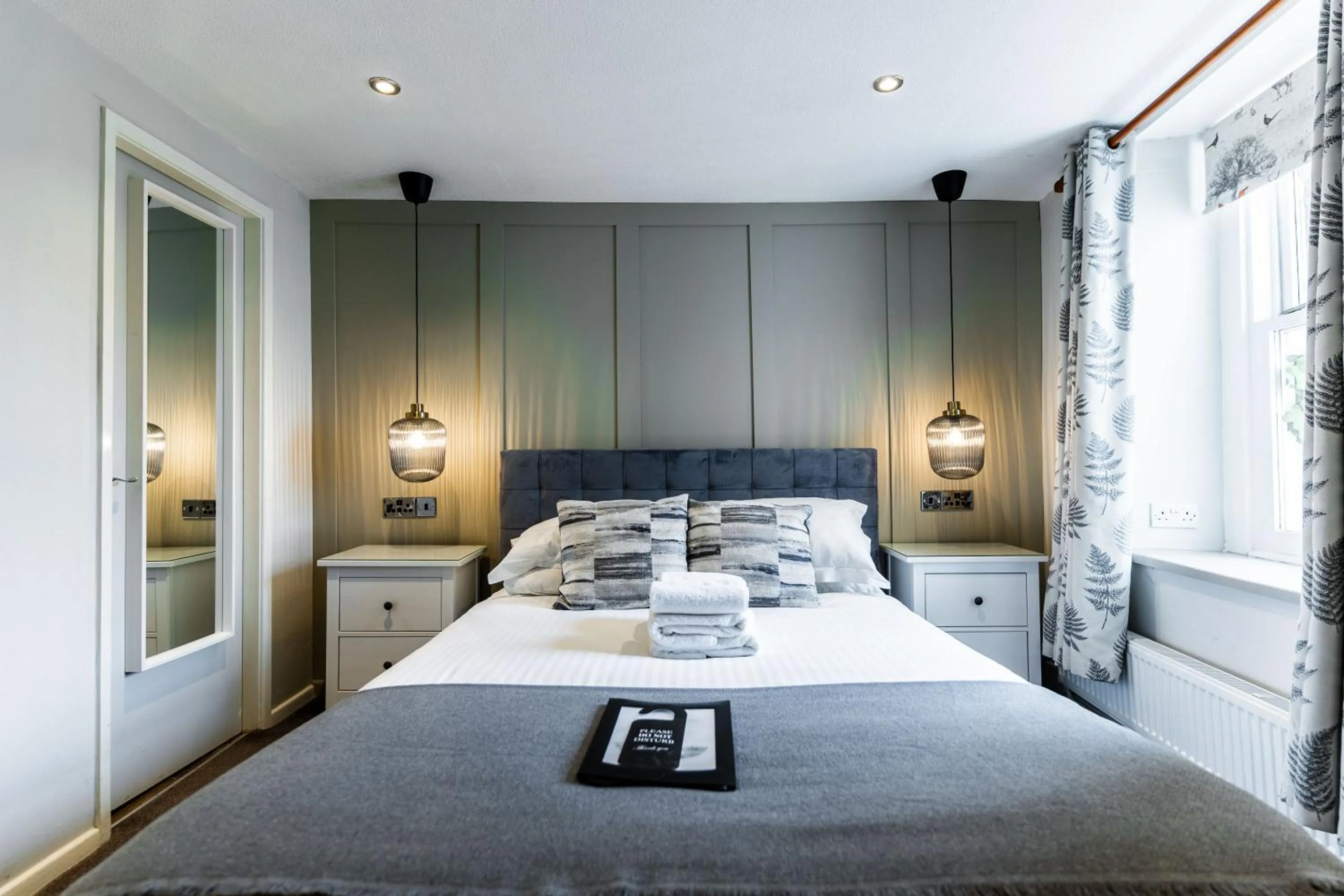 Bed in Black Horse Hotel