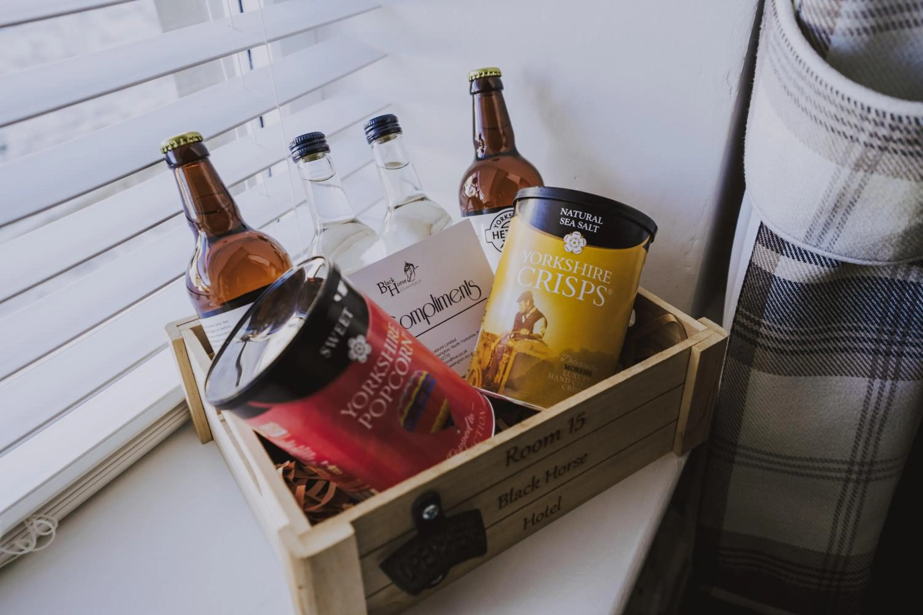 Food and drinks in Black Horse Hotel