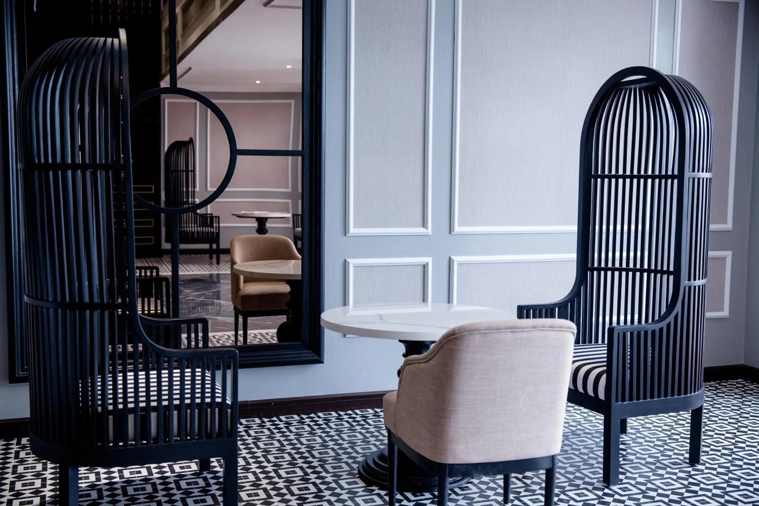 Property building in Michi's hotel laocai