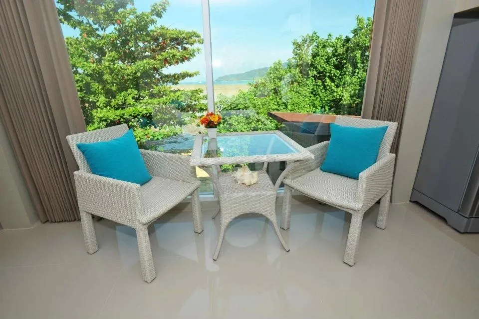 Seating area in Chalong Beach Front Residence