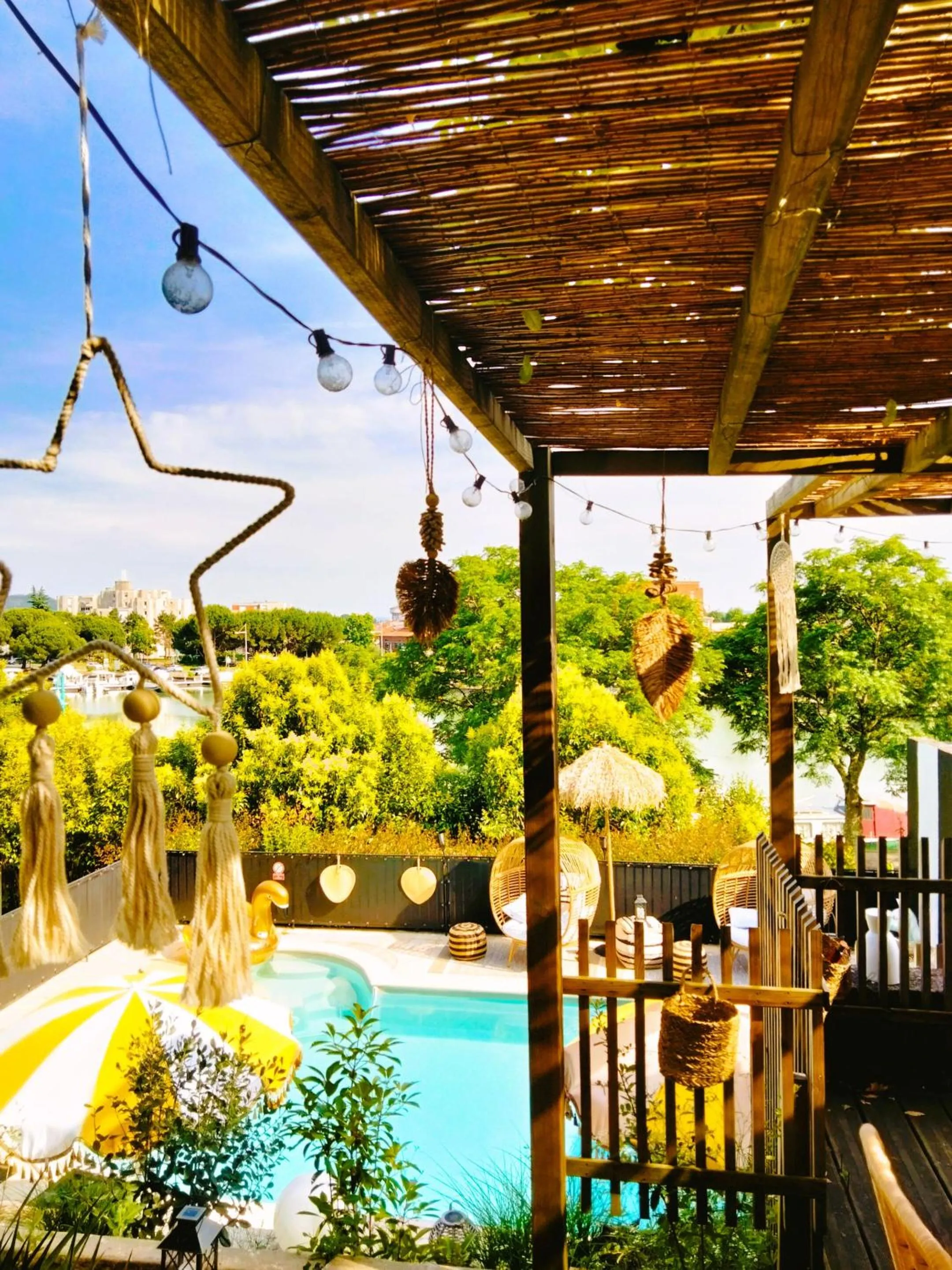 Patio in Quand la ville dort