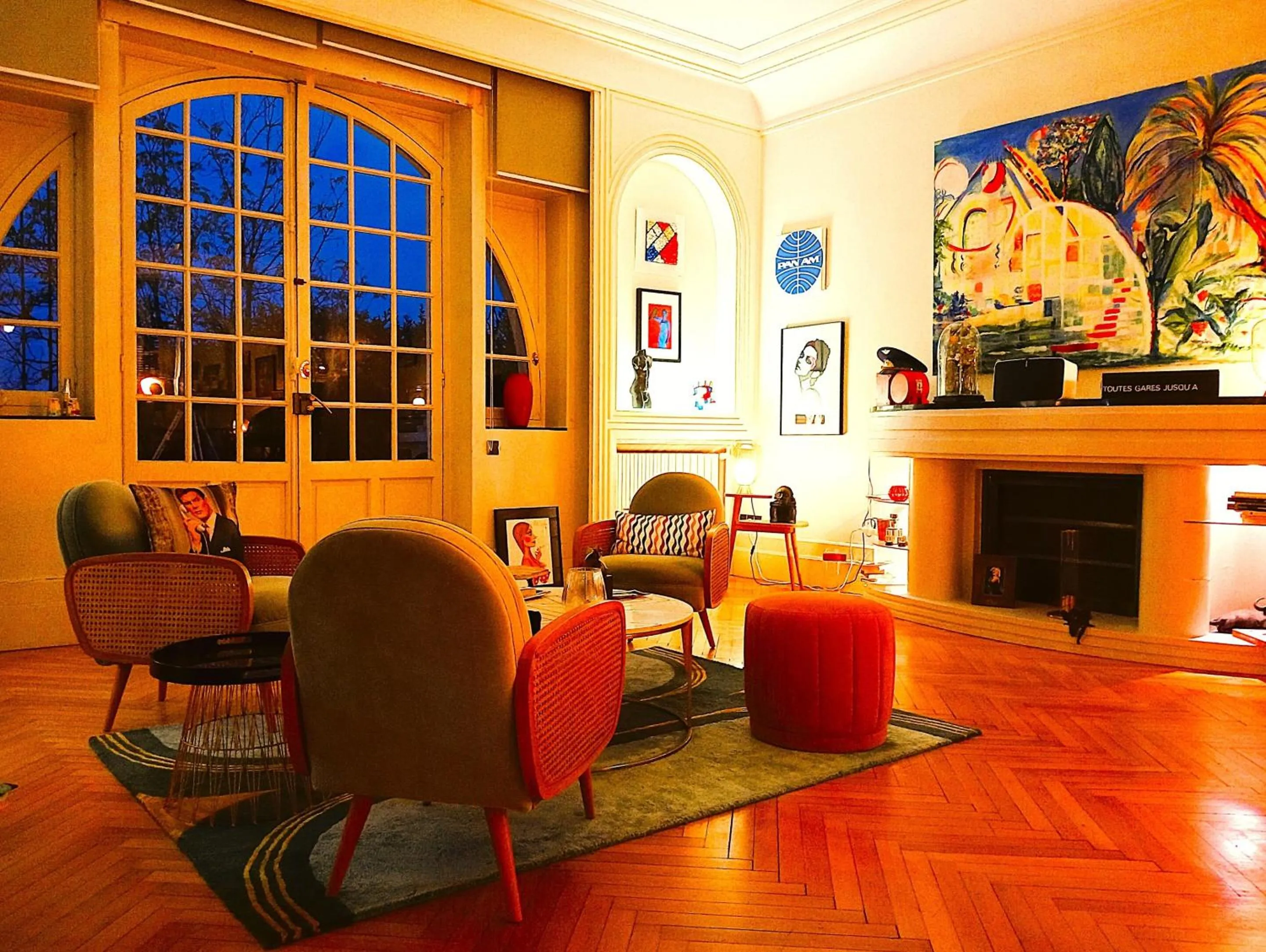 Living room in Quand la ville dort