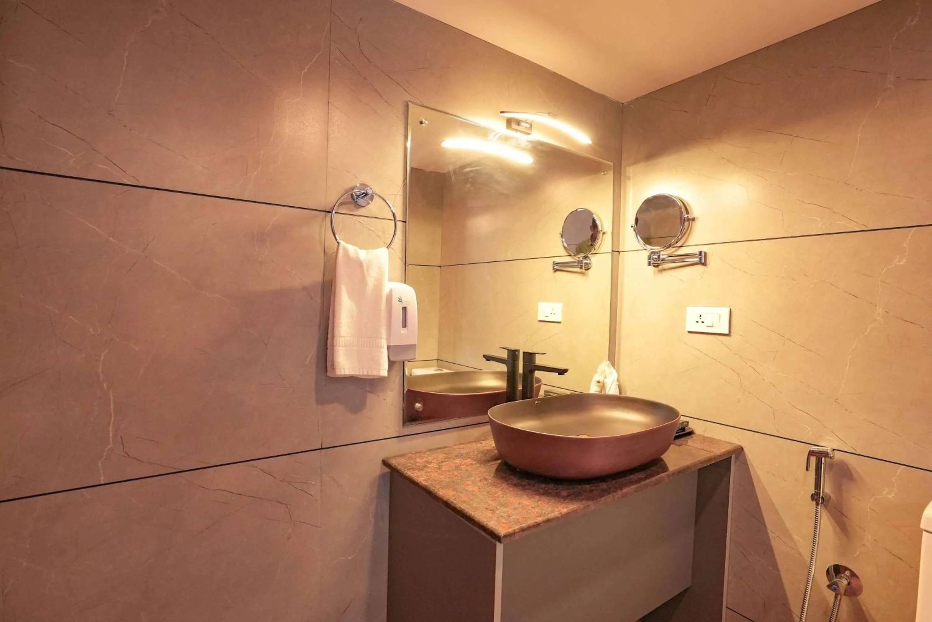 Bathroom in Kuruva Island Resort And Spa - By KABINI BREEZE