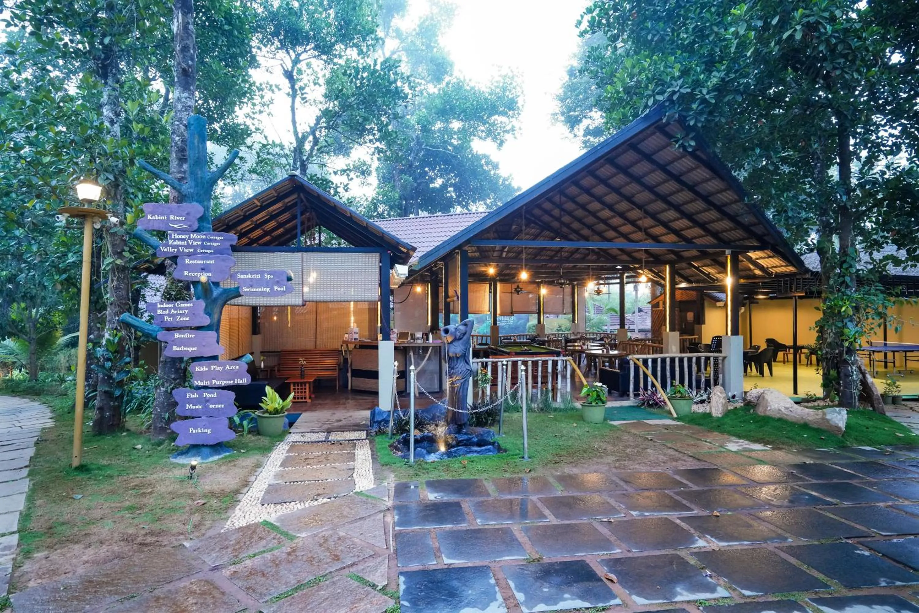 Property building in Kuruva Island Resort And Spa - By KABINI BREEZE