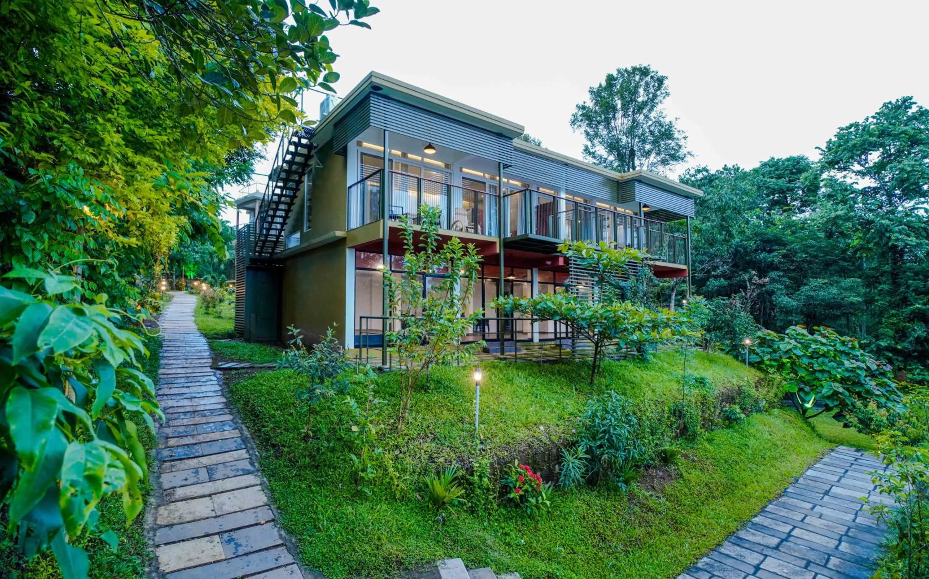 Property building in Kuruva Island Resort And Spa - By KABINI BREEZE