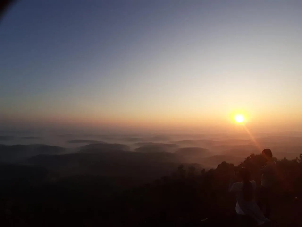 Sunrise in Kuruva Island Resort And Spa - By KABINI BREEZE