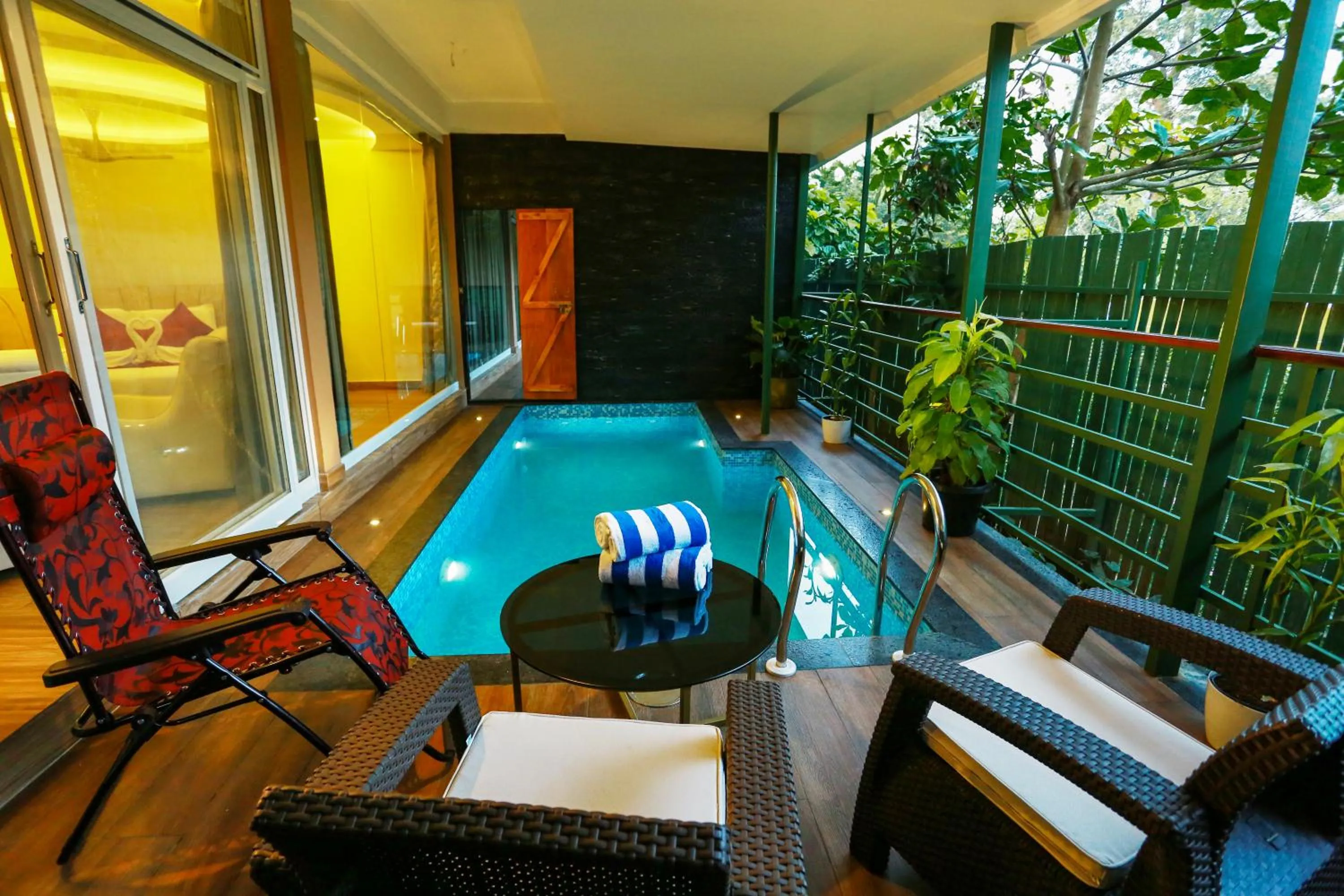 Swimming pool in Kuruva Island Resort And Spa - By KABINI BREEZE