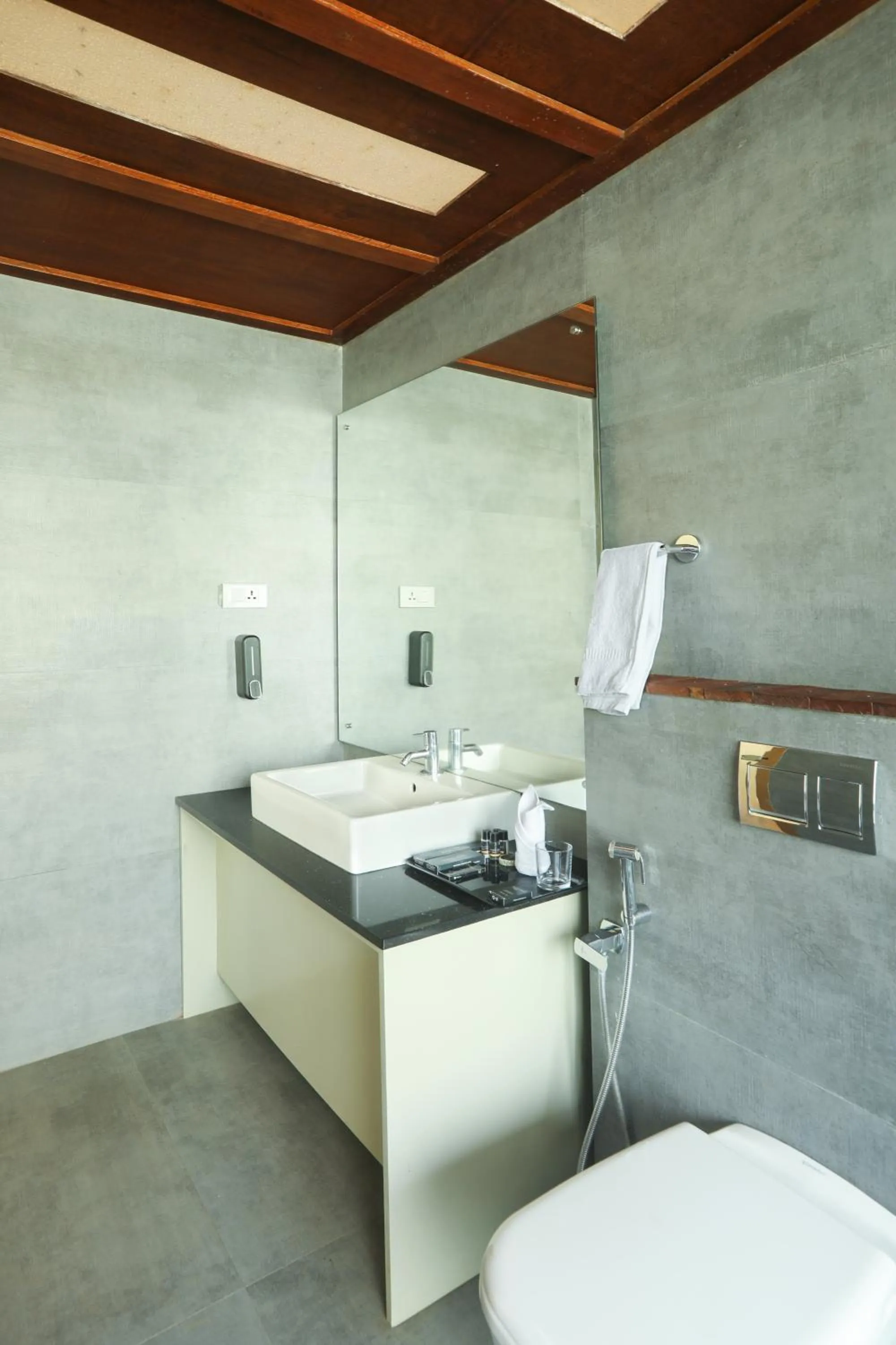 Bathroom in Kuruva Island Resort And Spa - By KABINI BREEZE