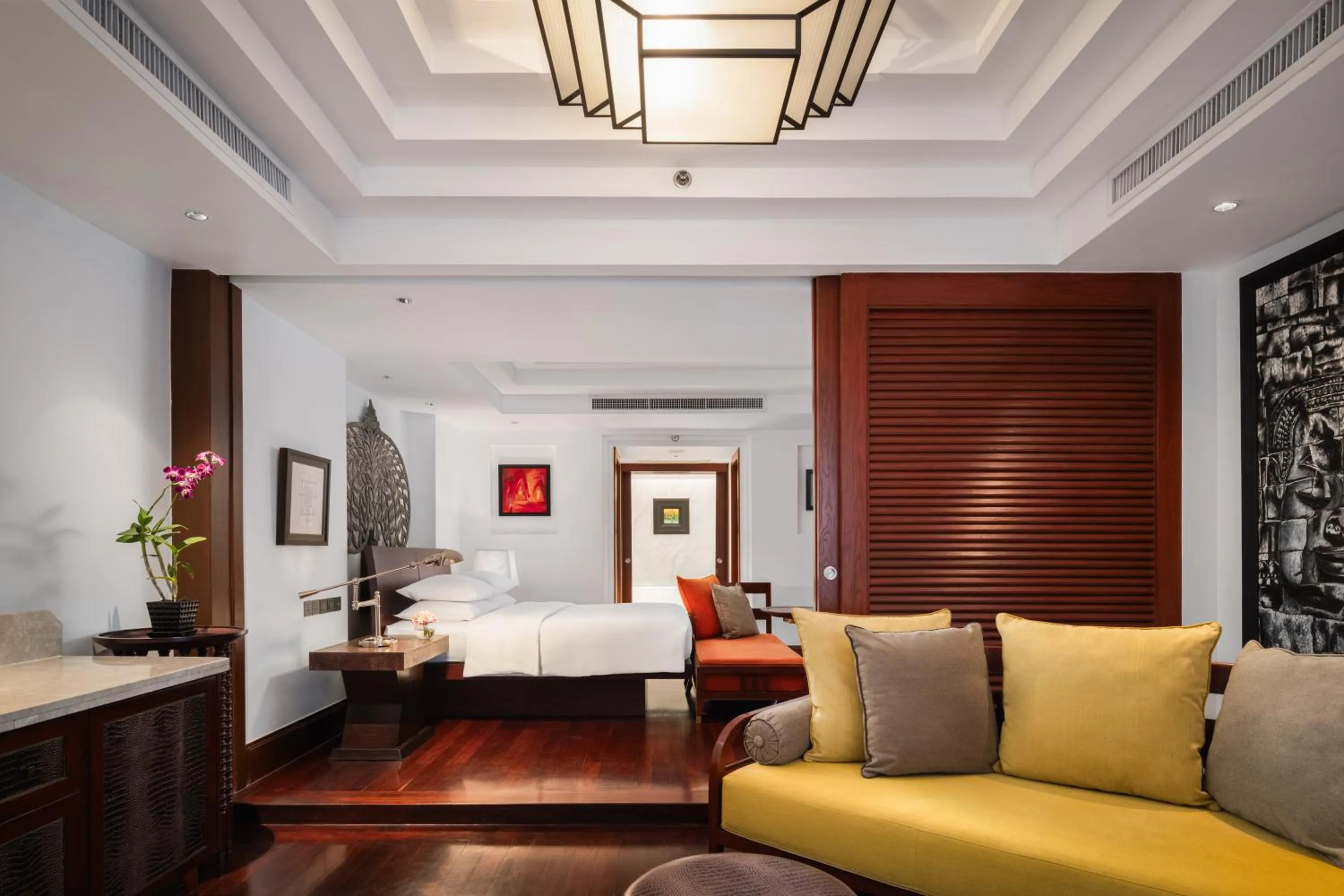 Seating area in Park Hyatt Siem Reap