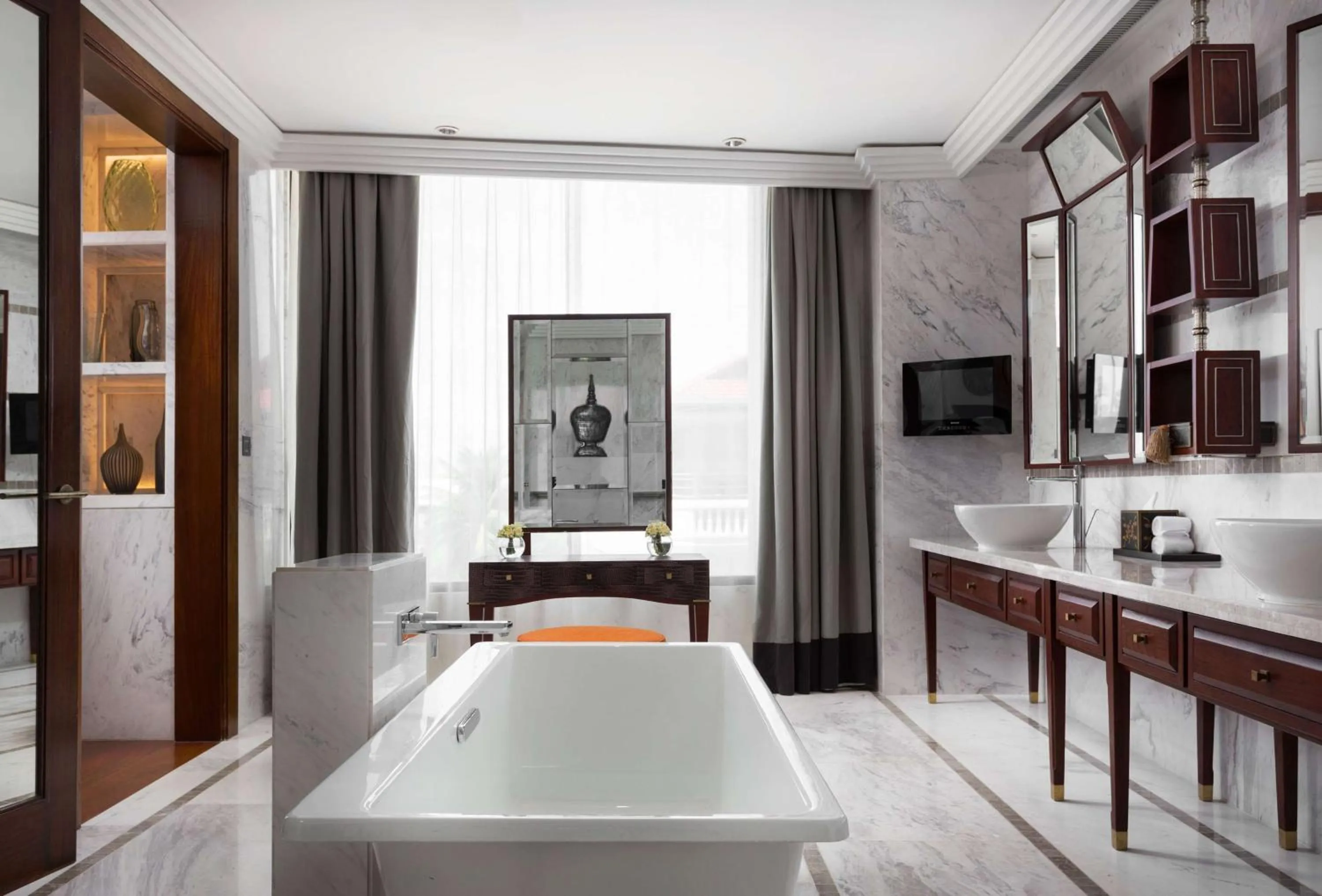 Bathroom, Bed in Park Hyatt Siem Reap