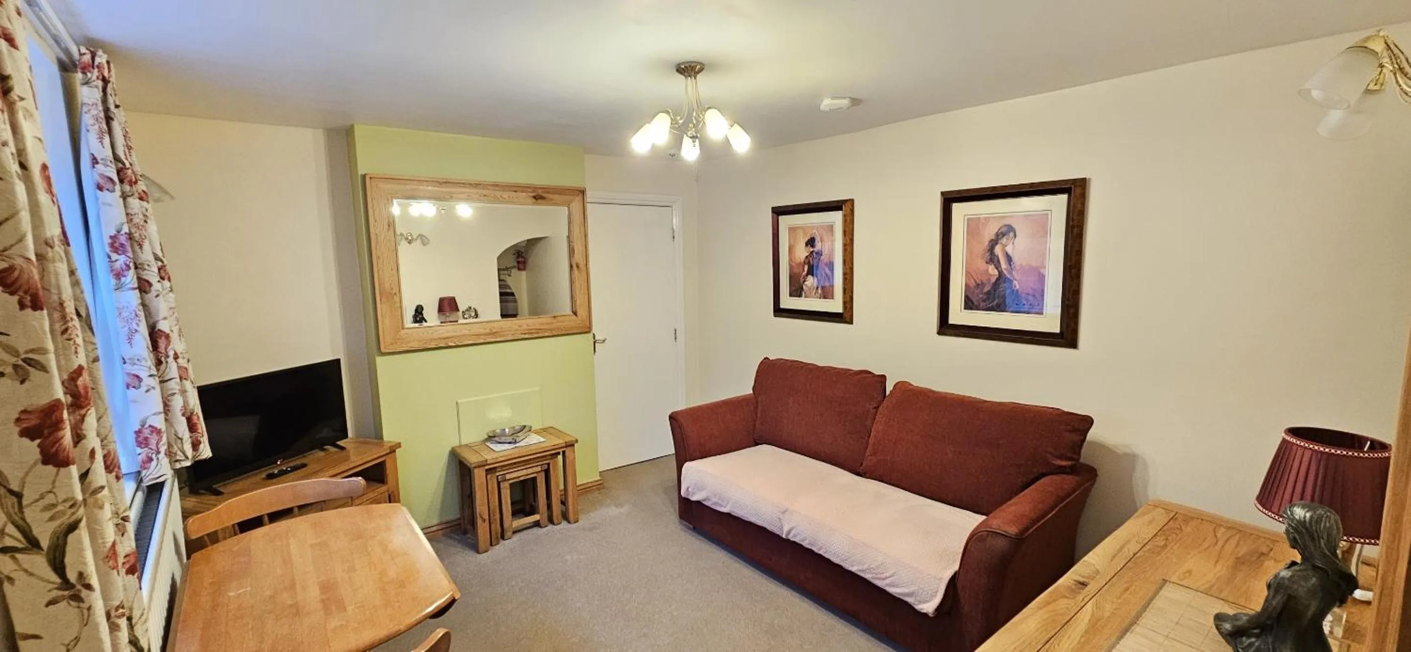 Living room in Saltburn Holidays Bluebell Cottage