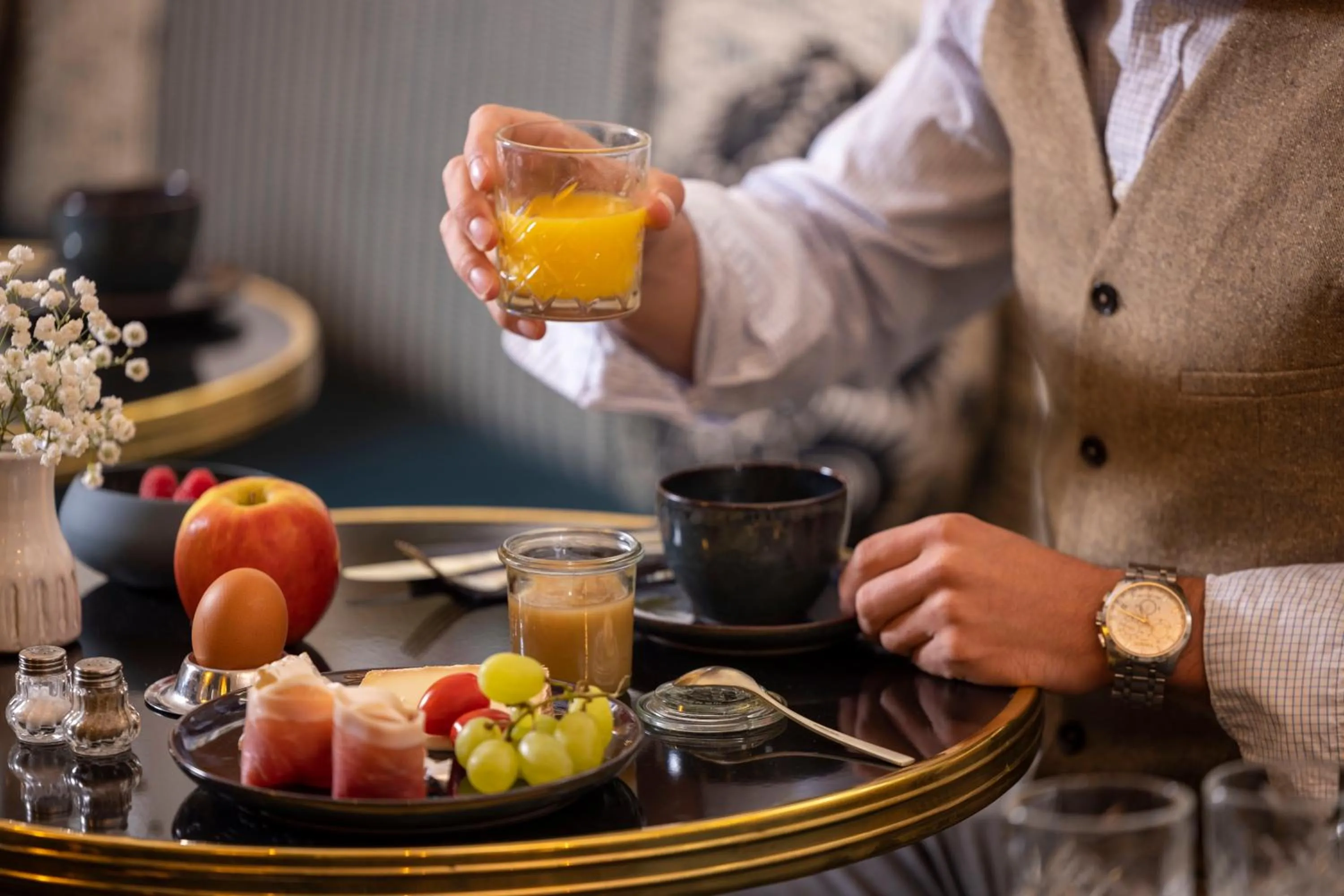 Breakfast in Grand Hôtel Chicago