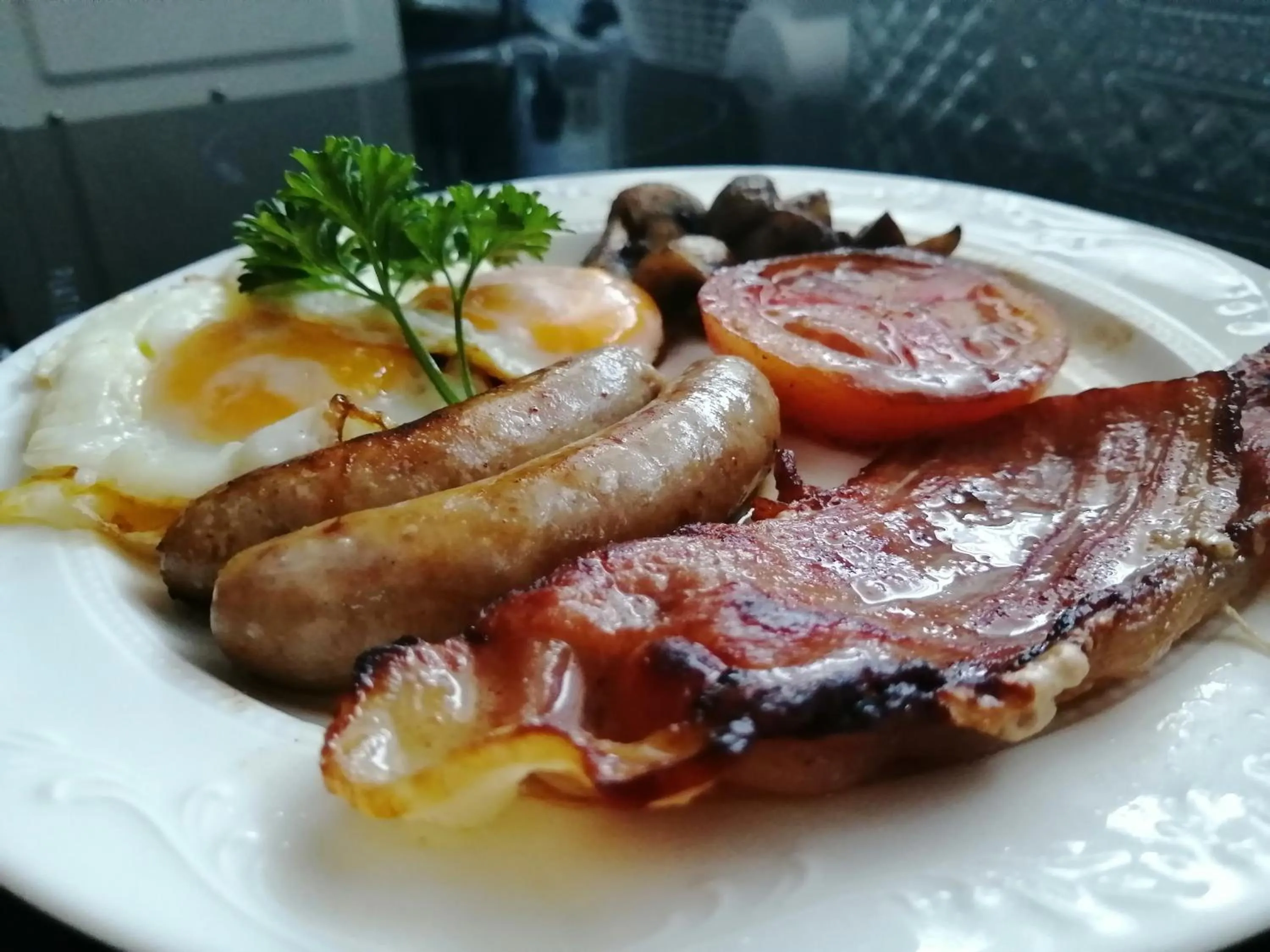 English/Irish breakfast in Amzee Bokmakierie Guest House