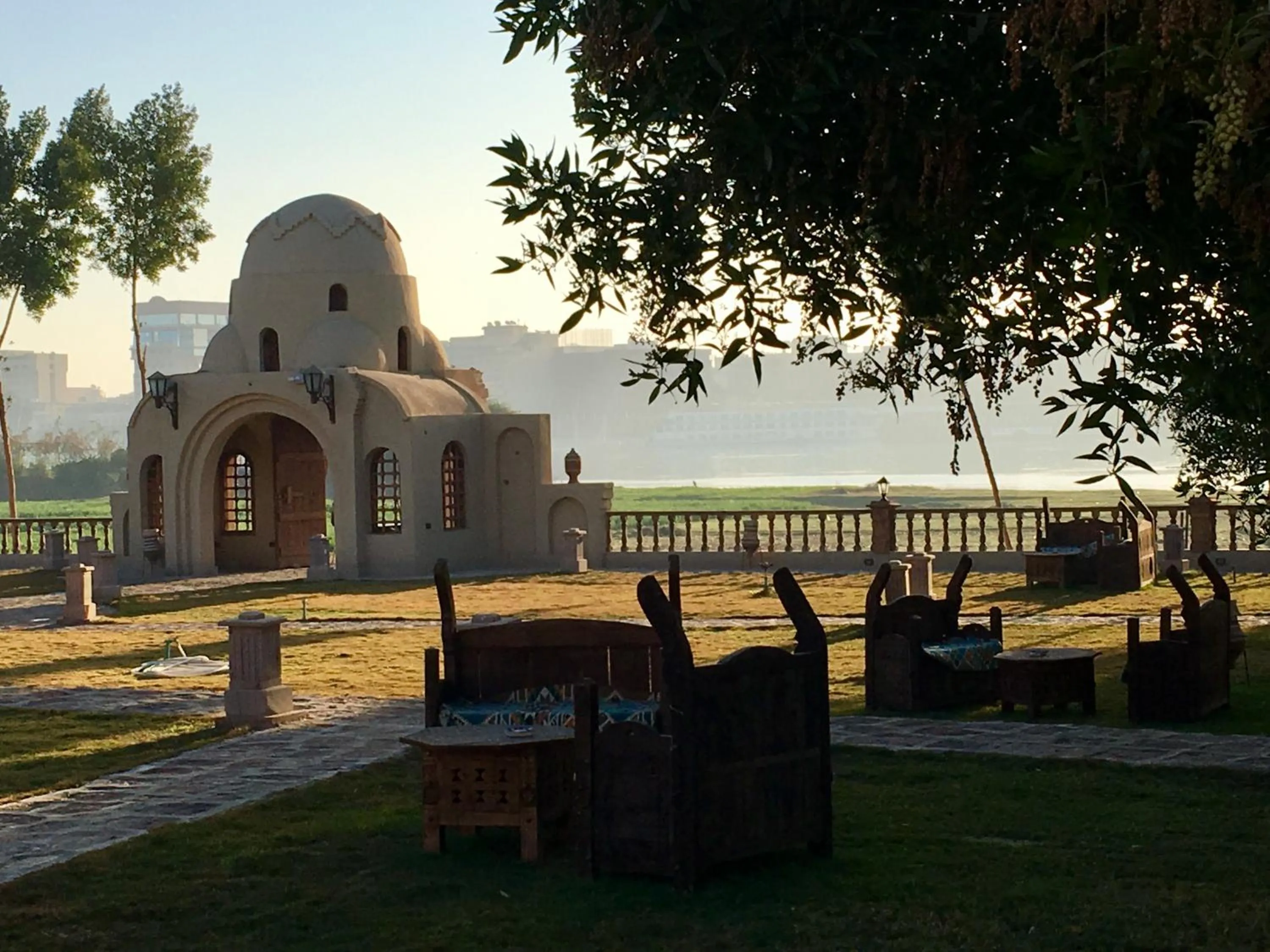 River view in Djorff Palace