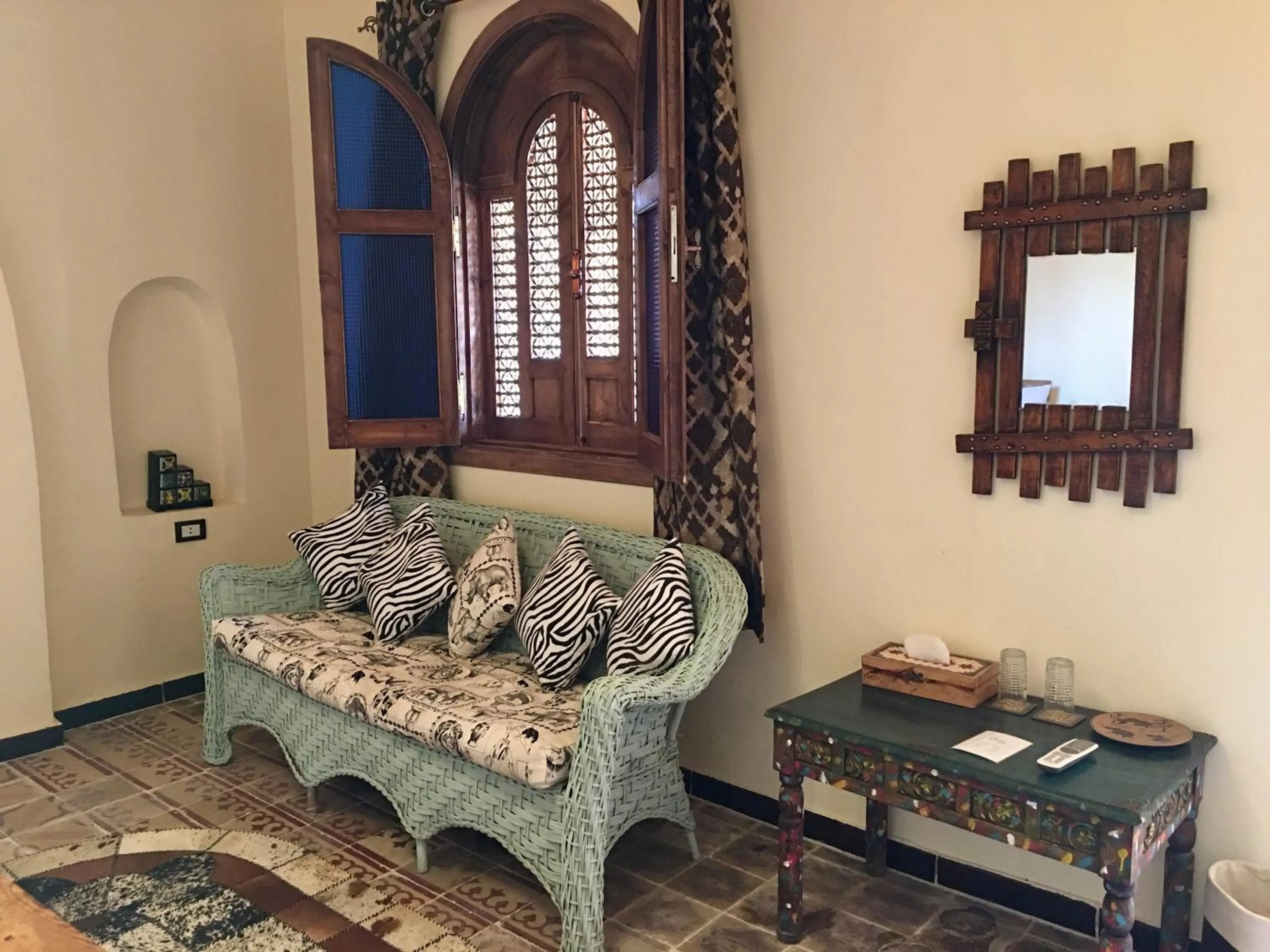 Seating area in Djorff Palace