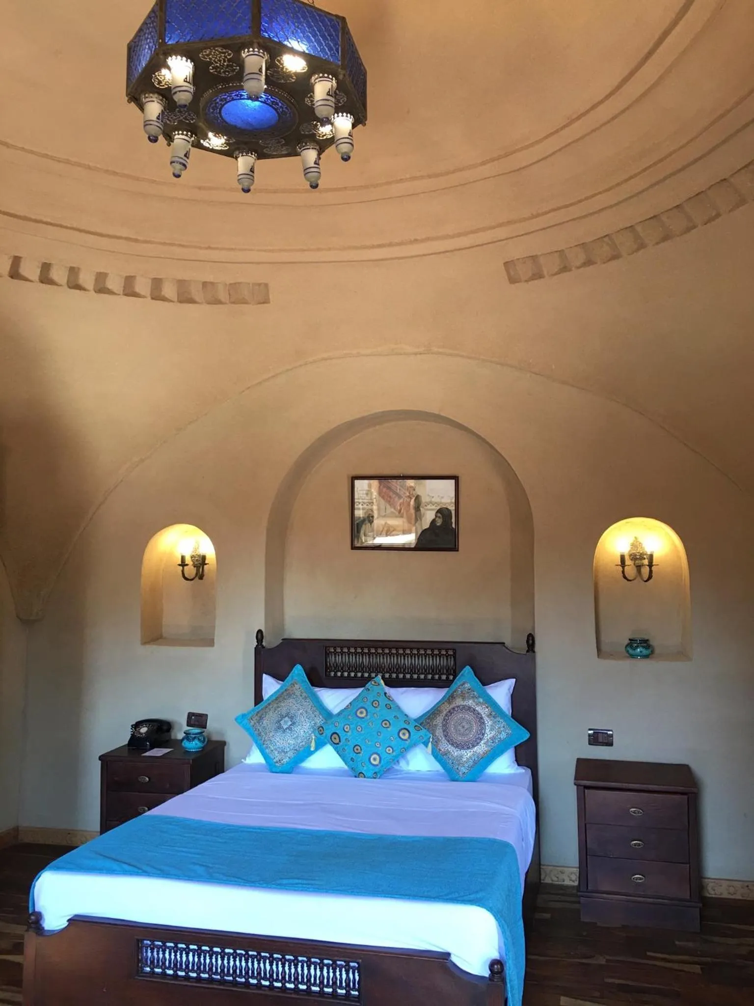 Bed in Djorff Palace