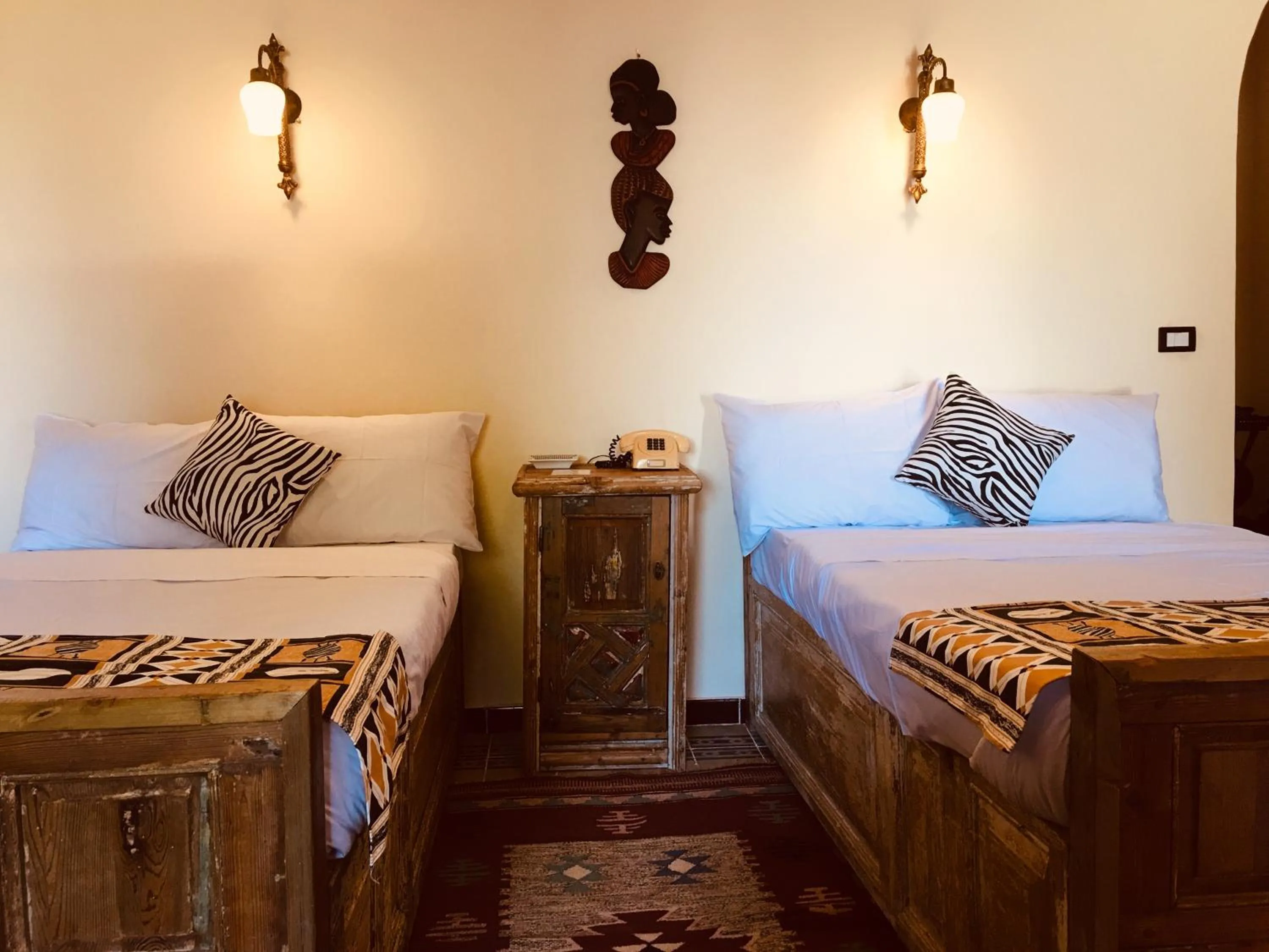 Bed in Djorff Palace