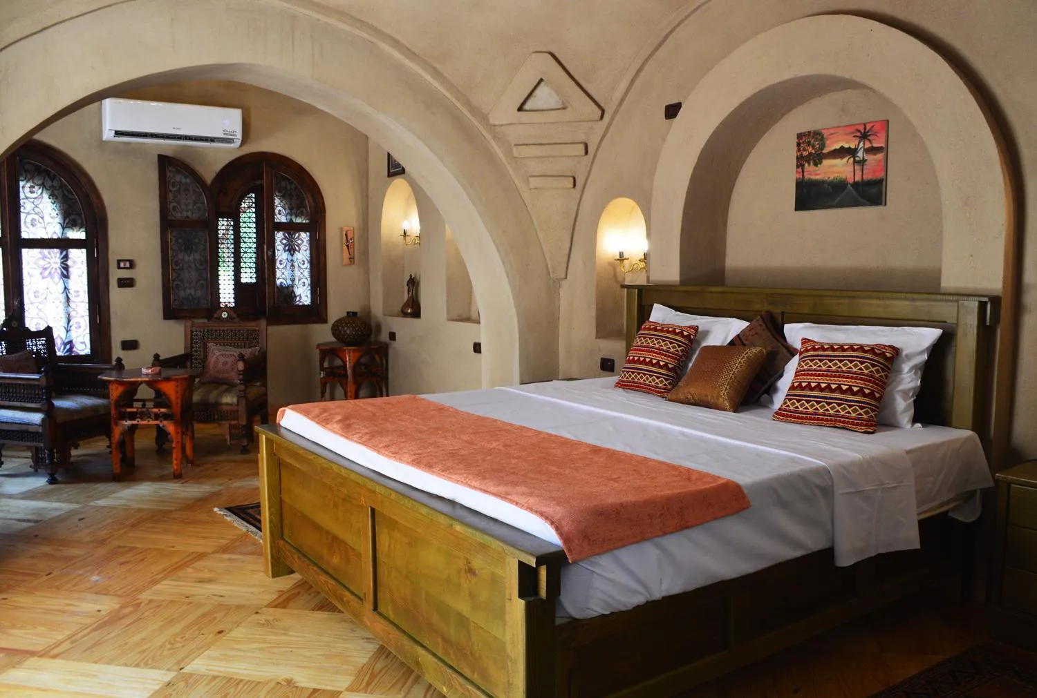 Bedroom, Bed in Djorff Palace