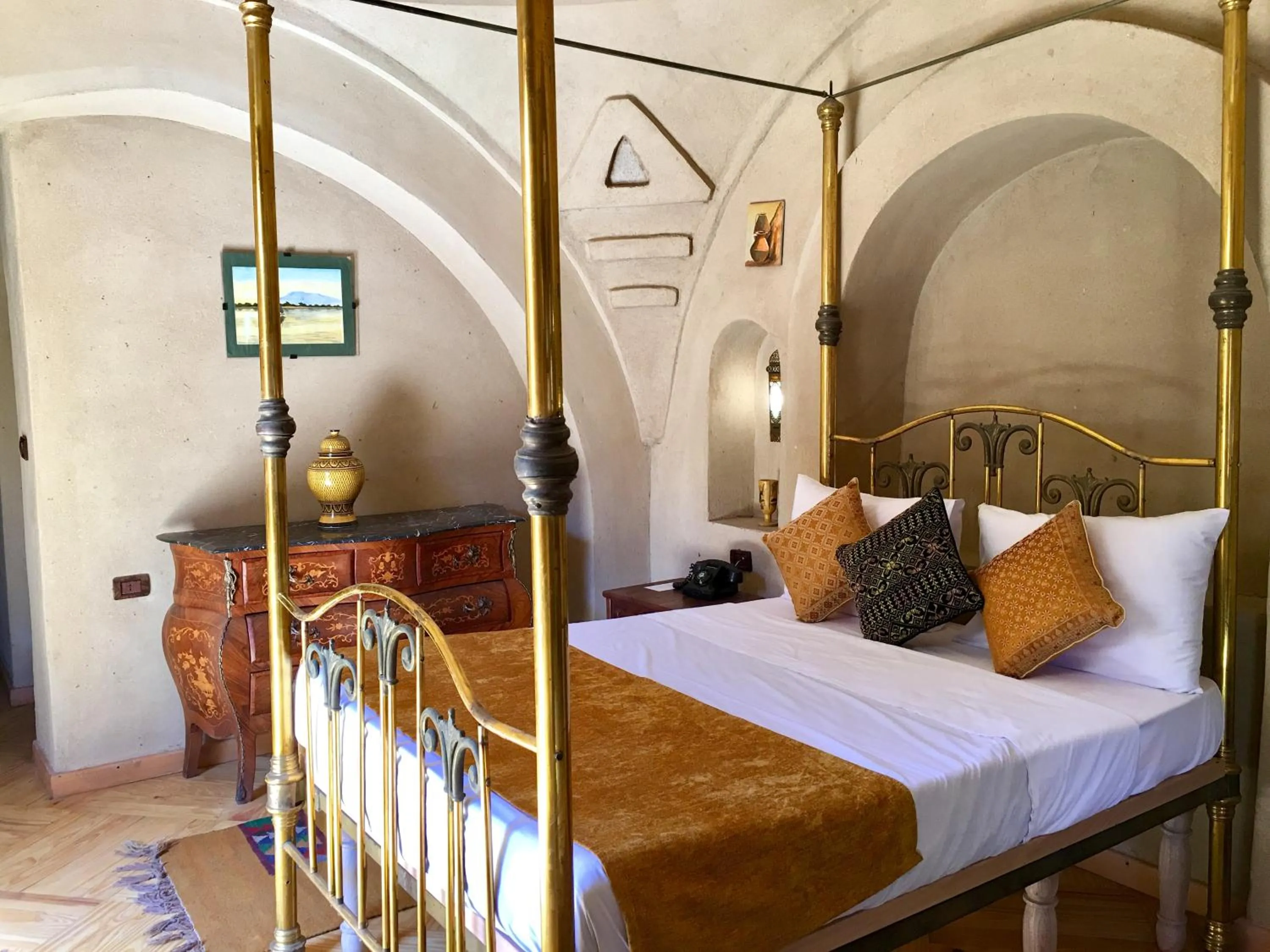 Bed in Djorff Palace