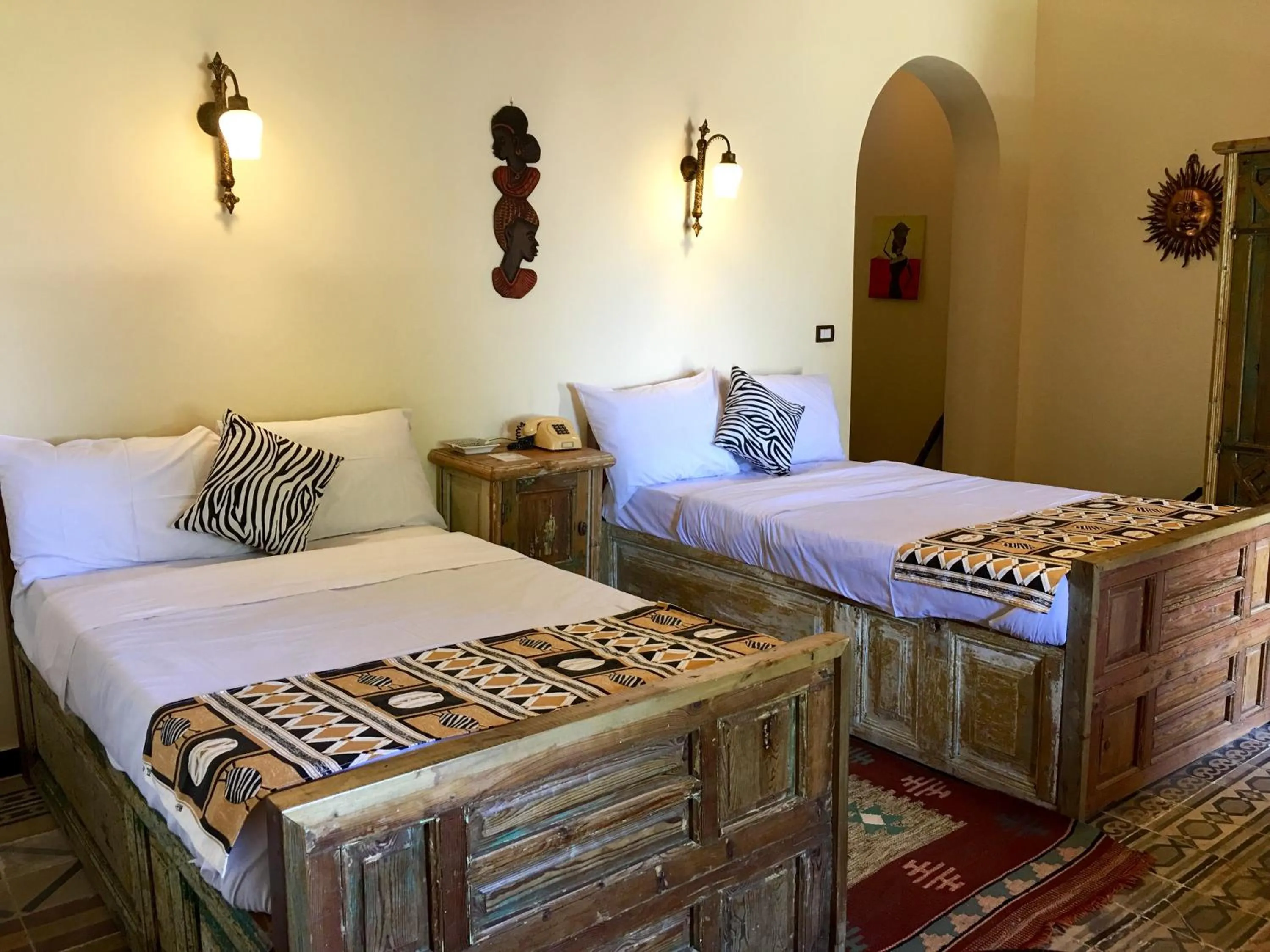 Bedroom, Bed in Djorff Palace