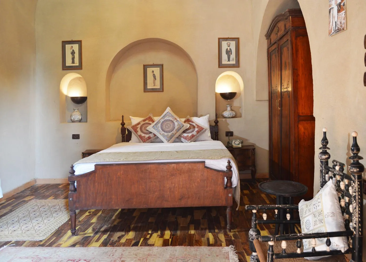 Bed in Djorff Palace