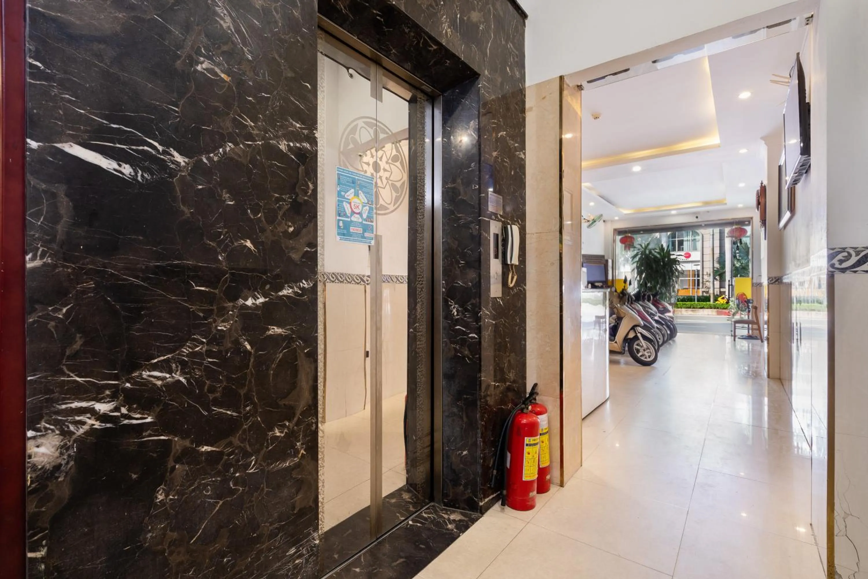 Facility for disabled guests in Lam Sơn Hotel