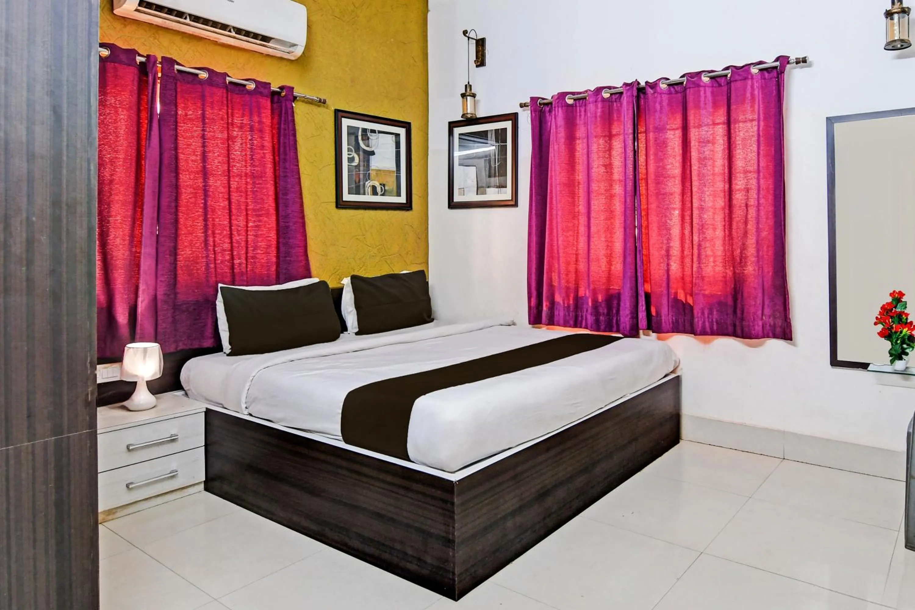 Bedroom in Hotel O Home Bm-x