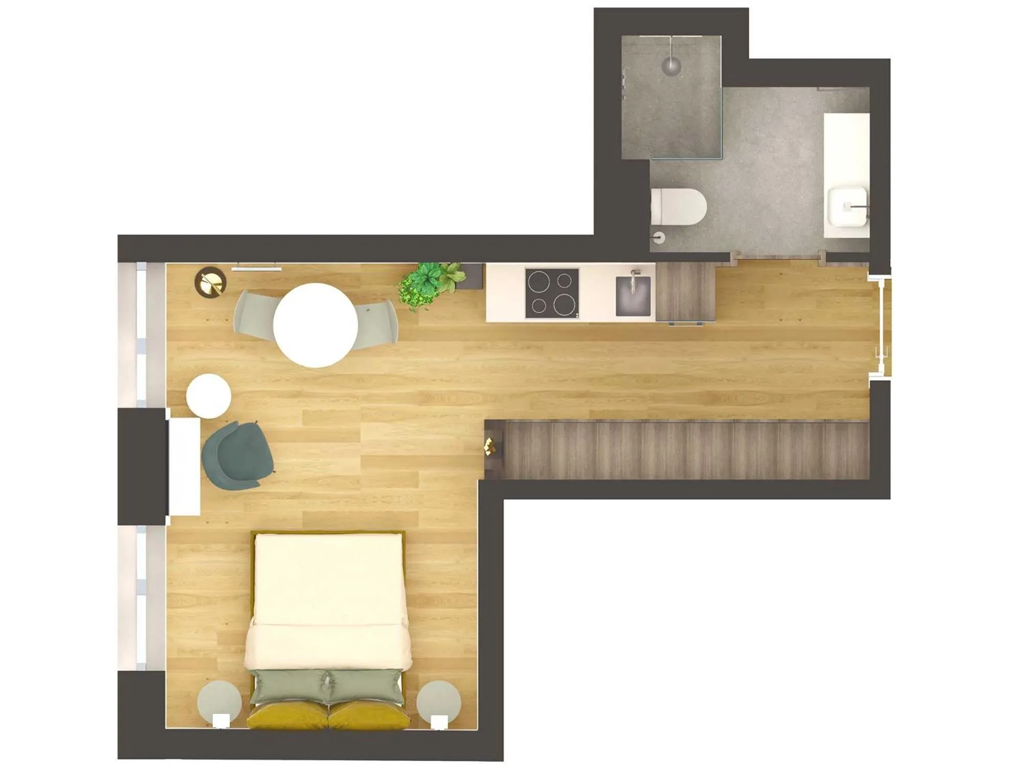 Floor plan in The Central City - Luxury Serviced Residence