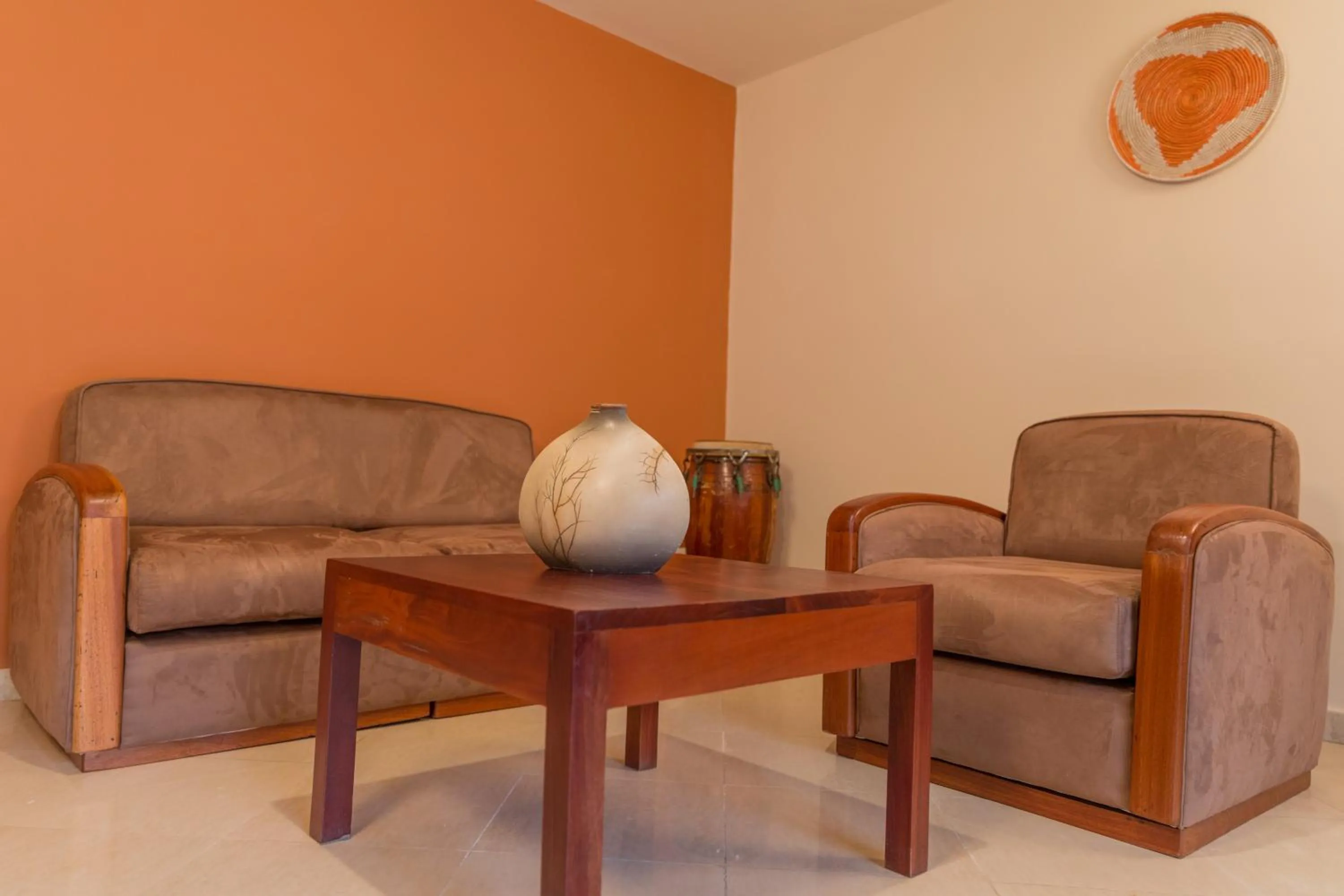 Seating area in Airport Hotel Casino du Cap-vert