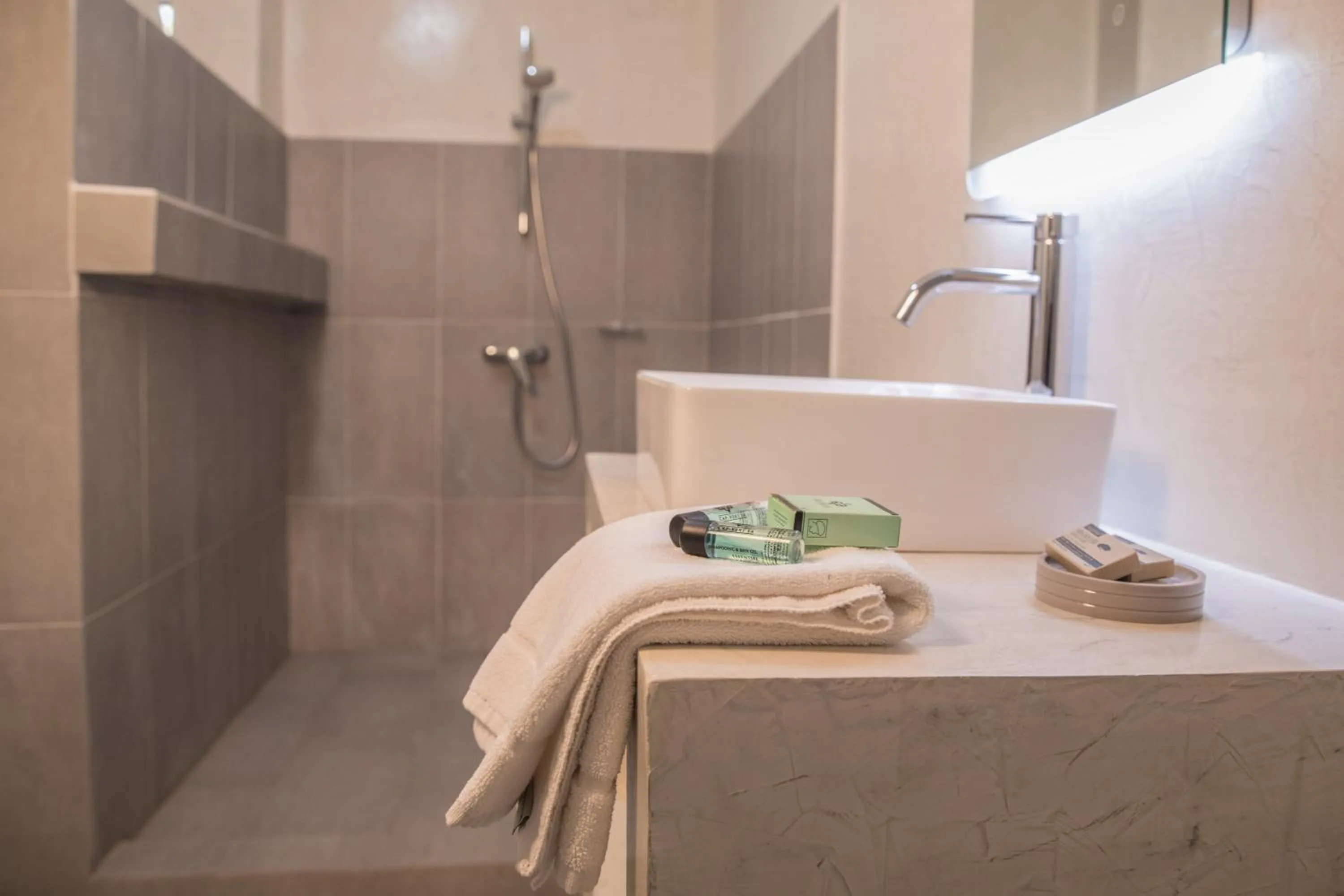 Bathroom in Airport Hotel Casino du Cap-vert