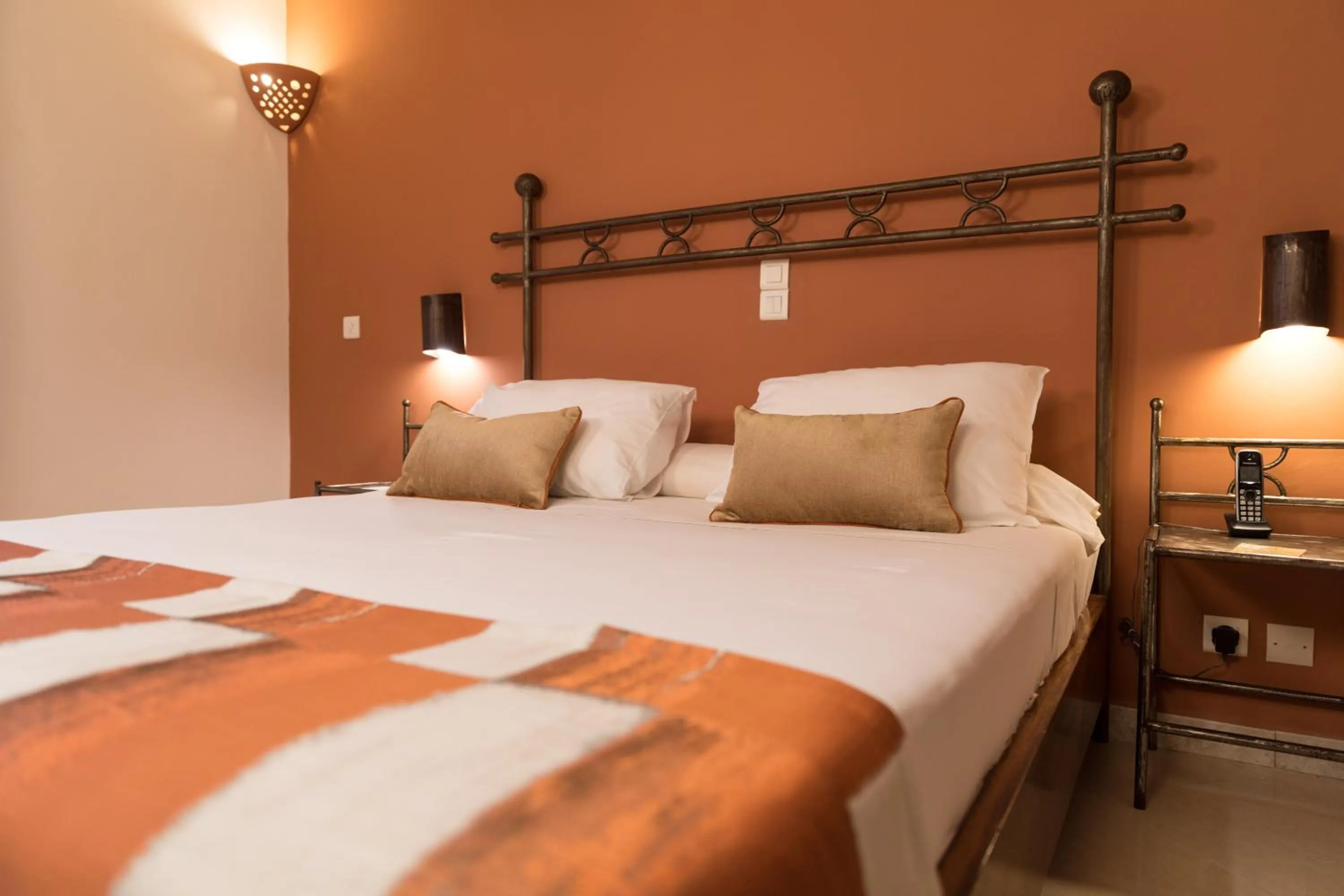 Bed in Airport Hotel Casino du Cap-vert