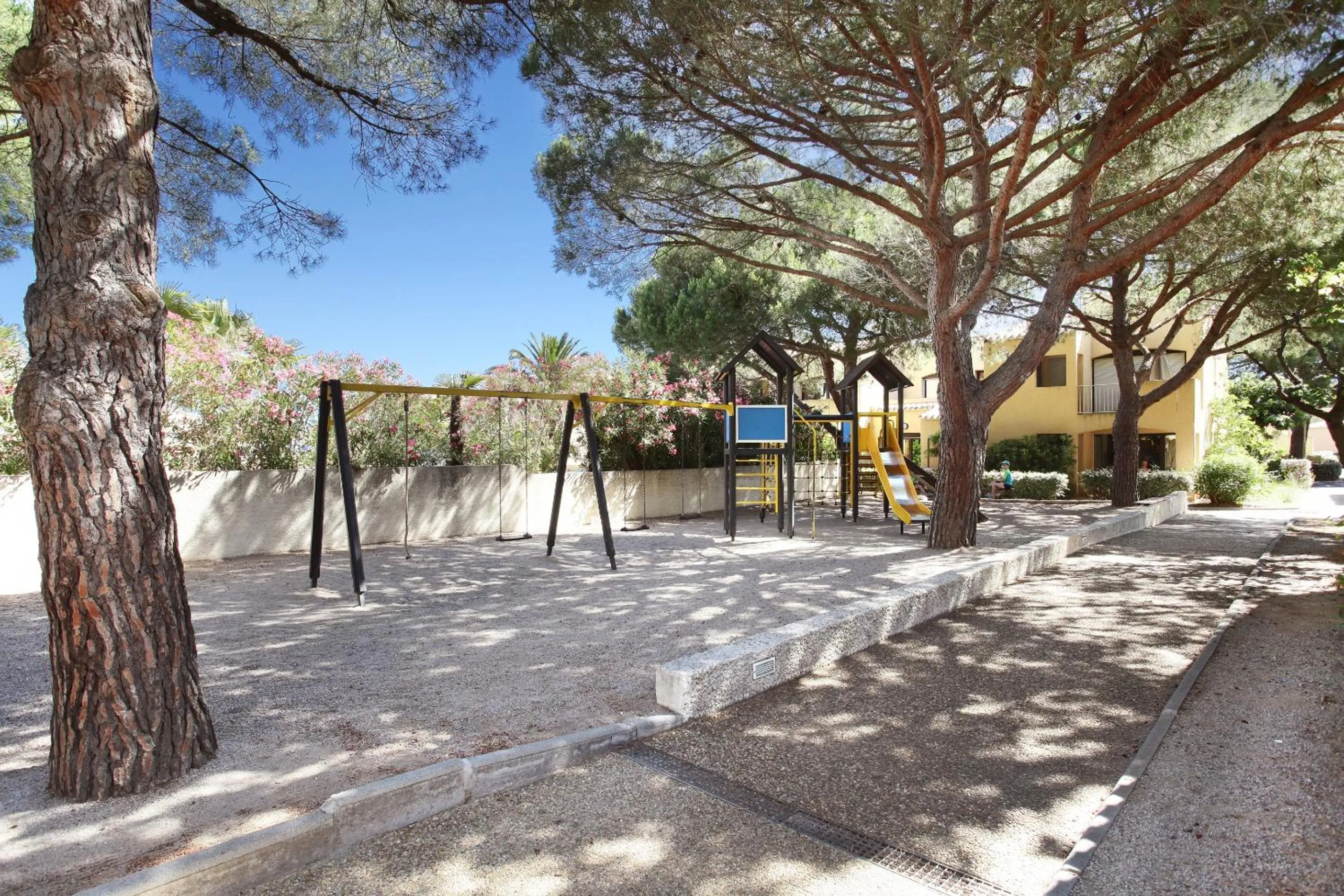 Children play ground in Résidence Odalys Saint Loup