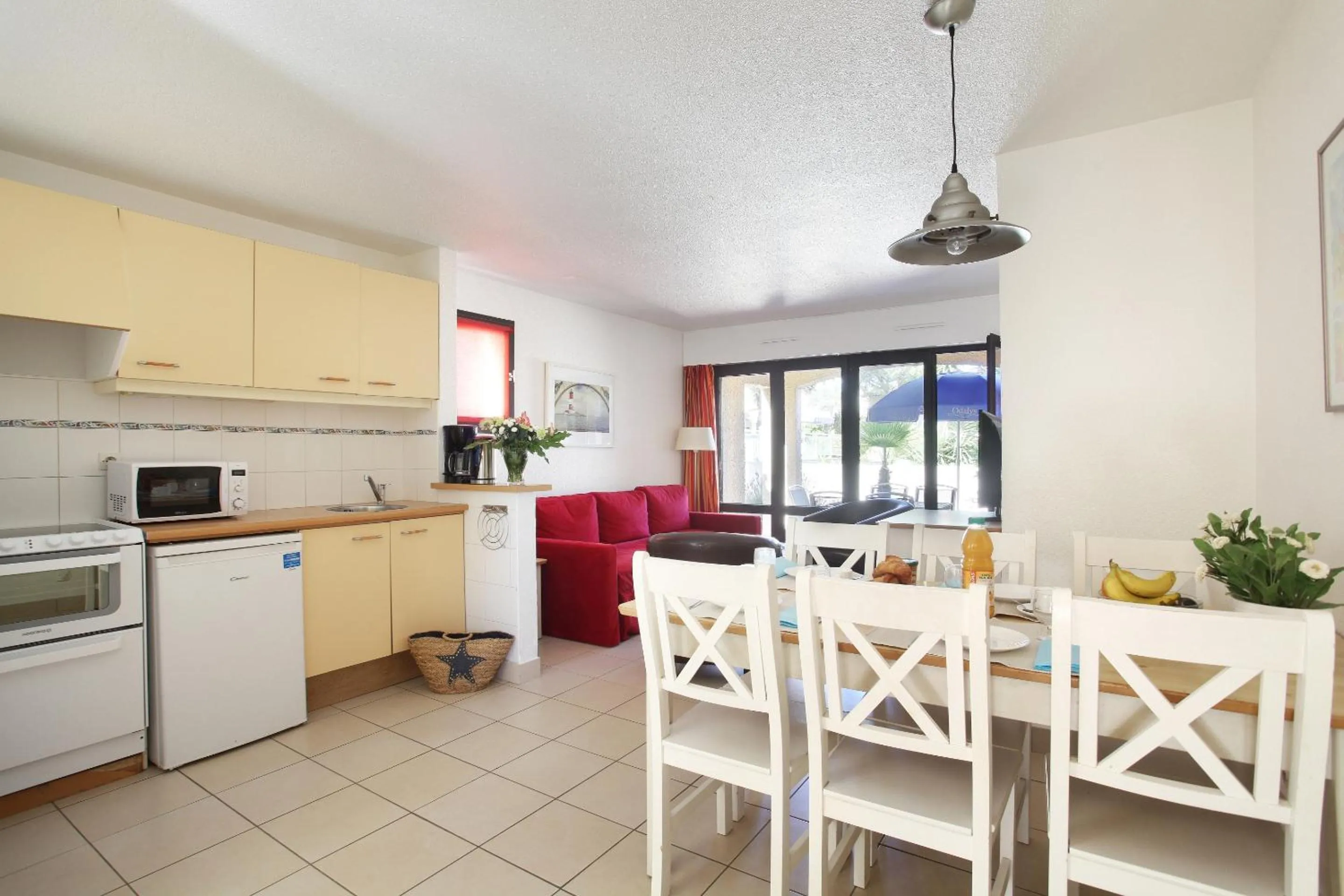 Kitchen or kitchenette in Résidence Odalys Saint Loup