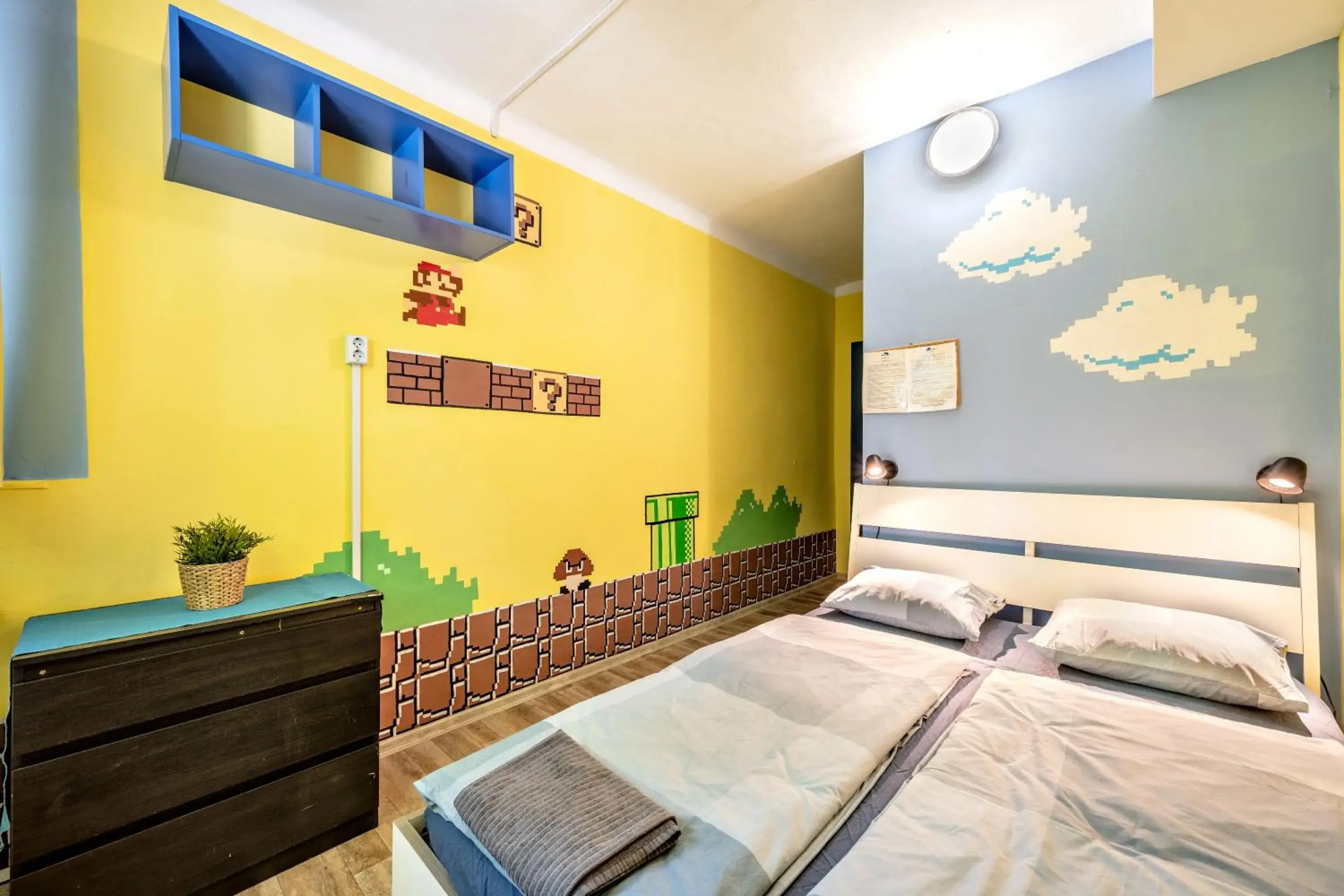 Private Double Room in Island Hostel Budapest Private Double Room in Island Hostel Budapest