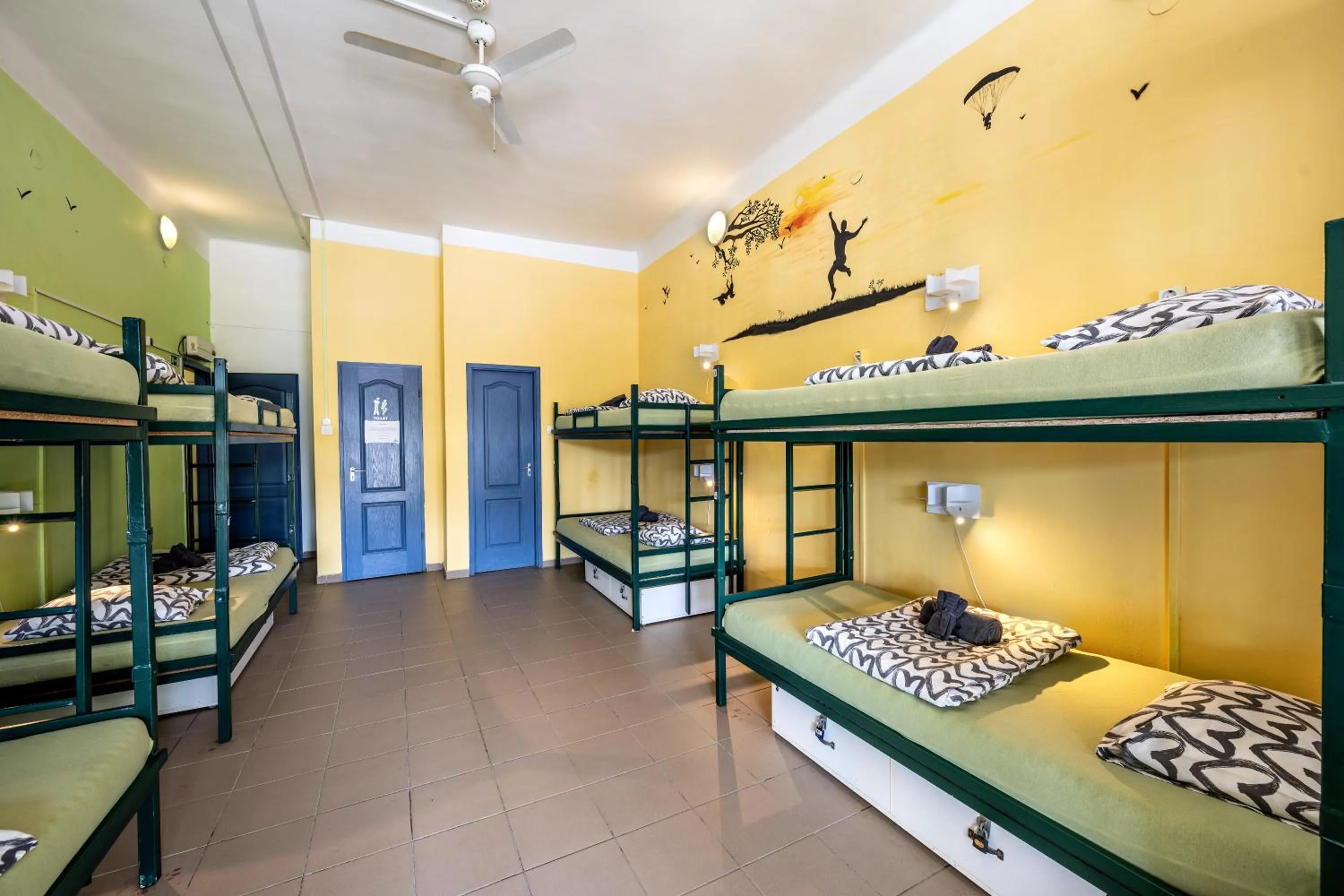 Bed in Island Hostel Budapest