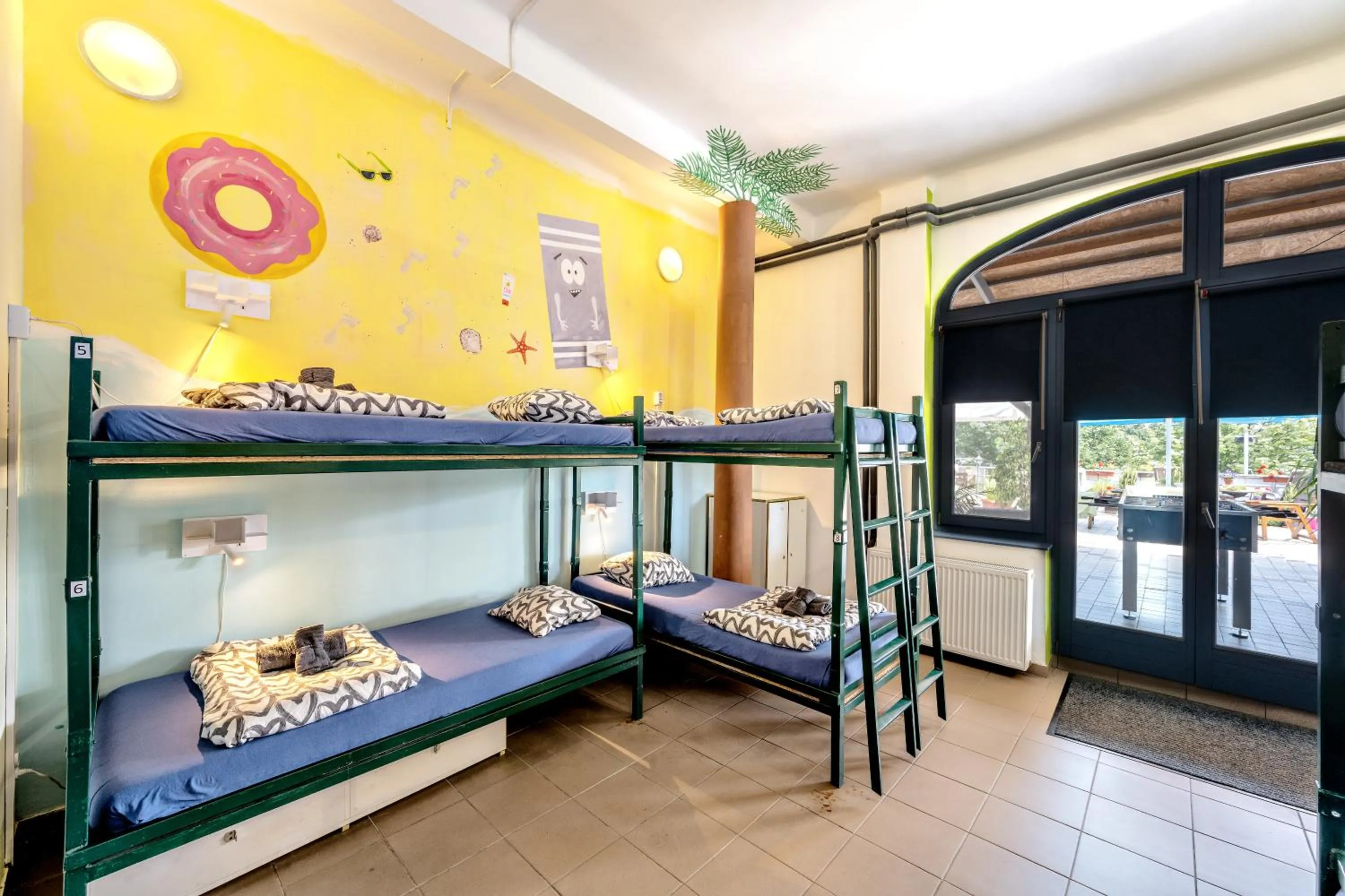 Bed in Island Hostel Budapest