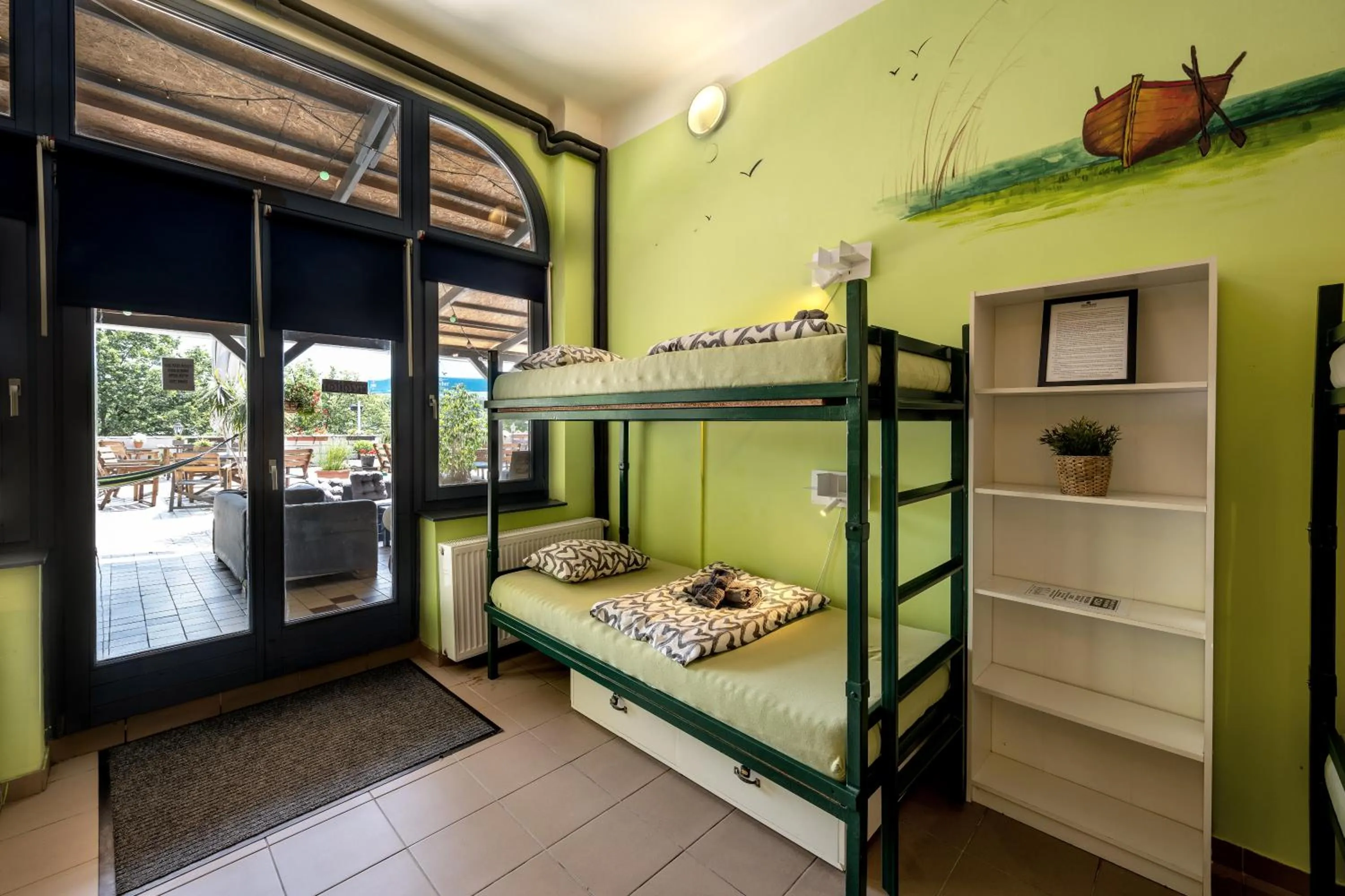 Bed in Island Hostel Budapest