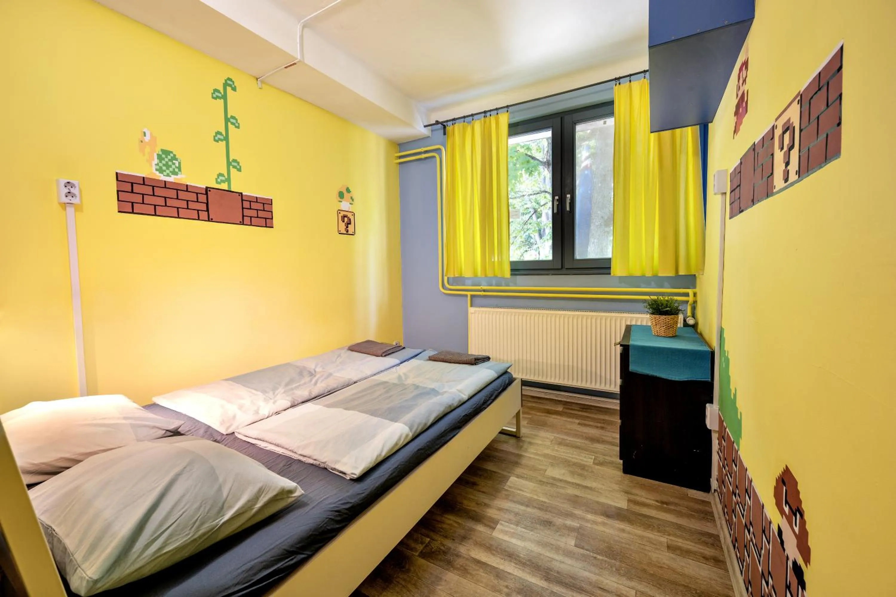 Bed in Island Hostel Budapest