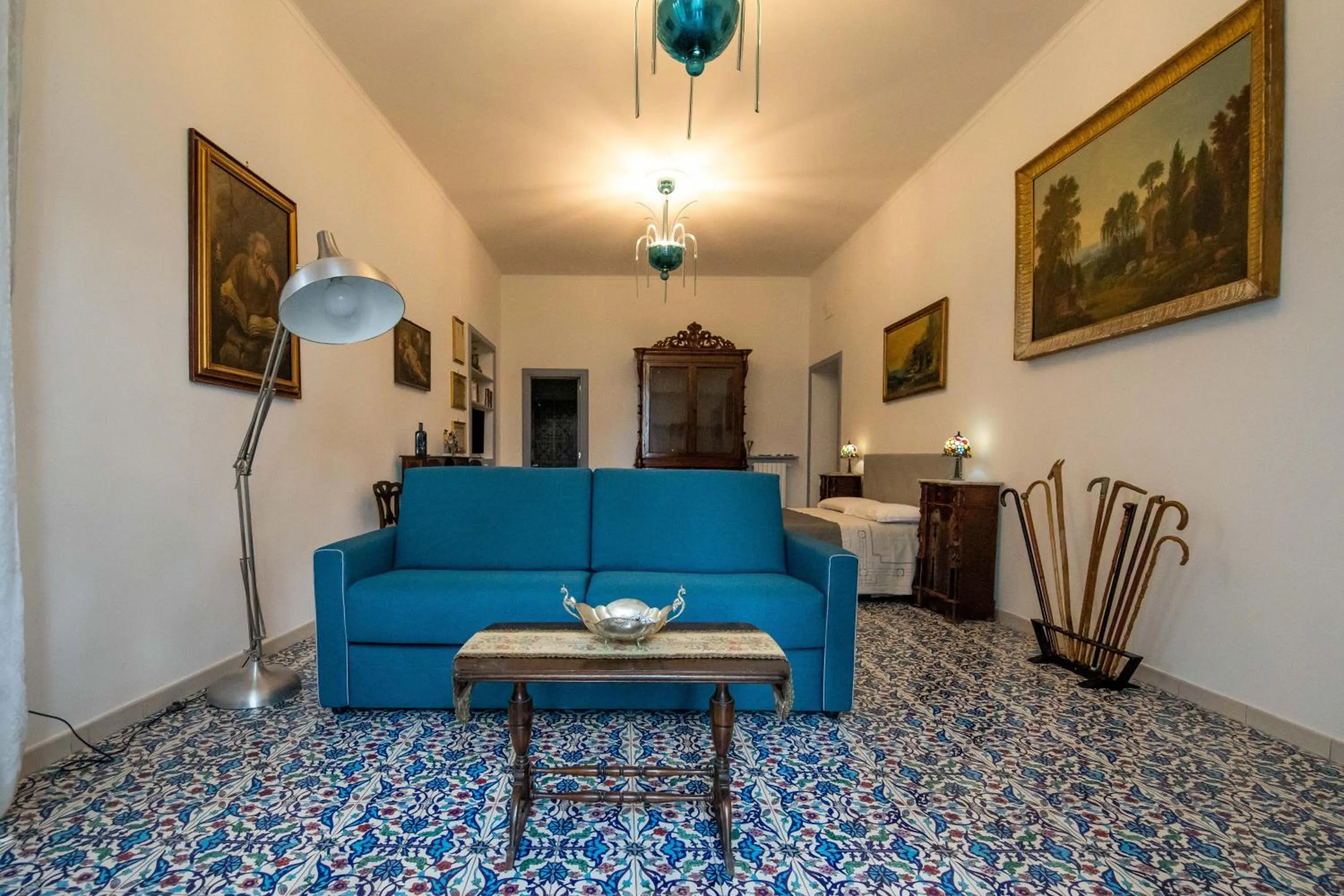 Living room in D'Angleterre Guest House