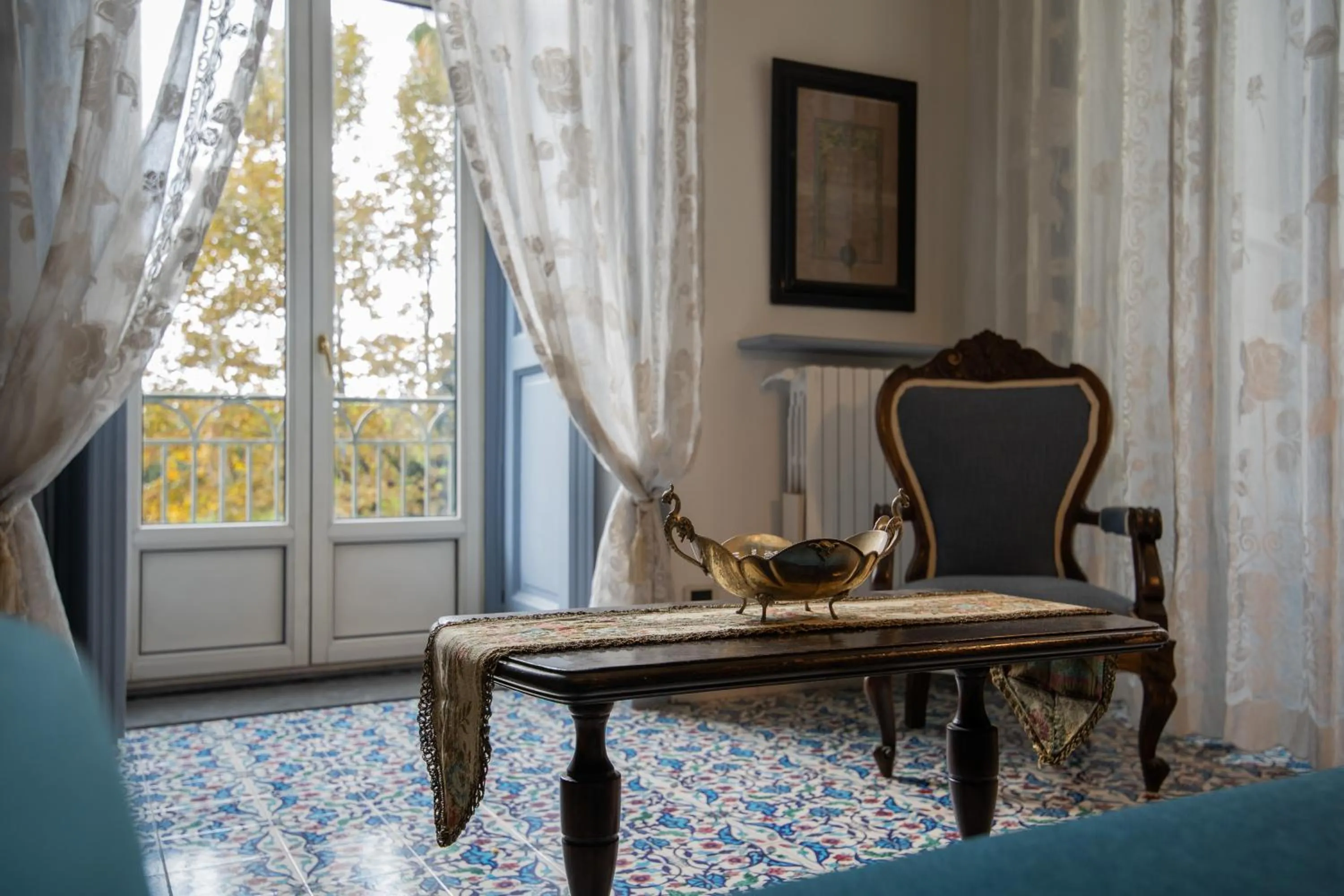 Seating area in D'Angleterre Guest House