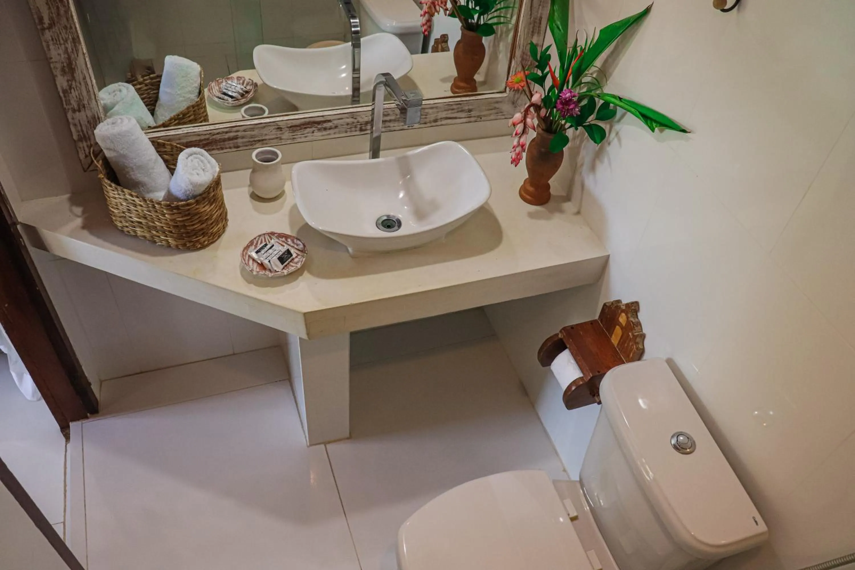 Toilet in Pousada Campestre