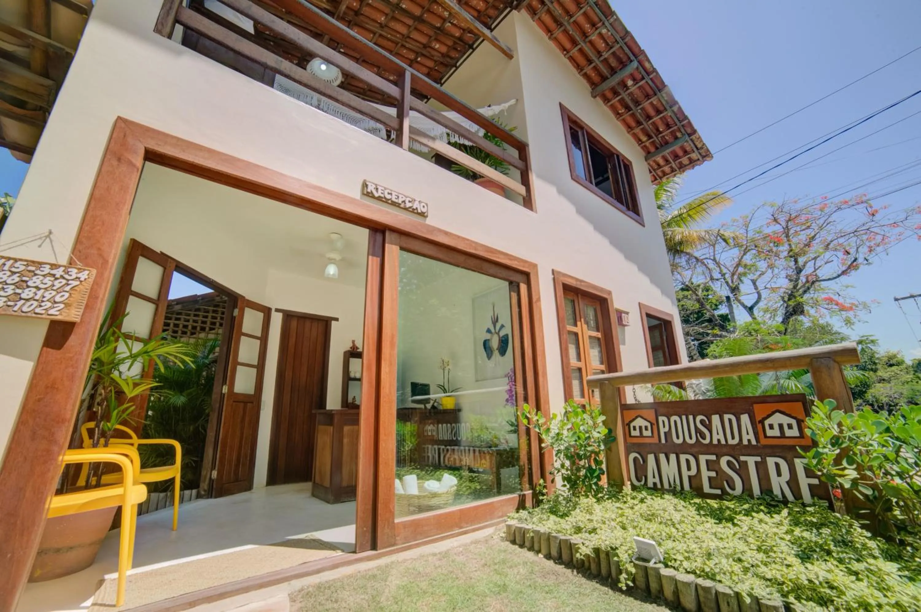 Facade/entrance in Pousada Campestre