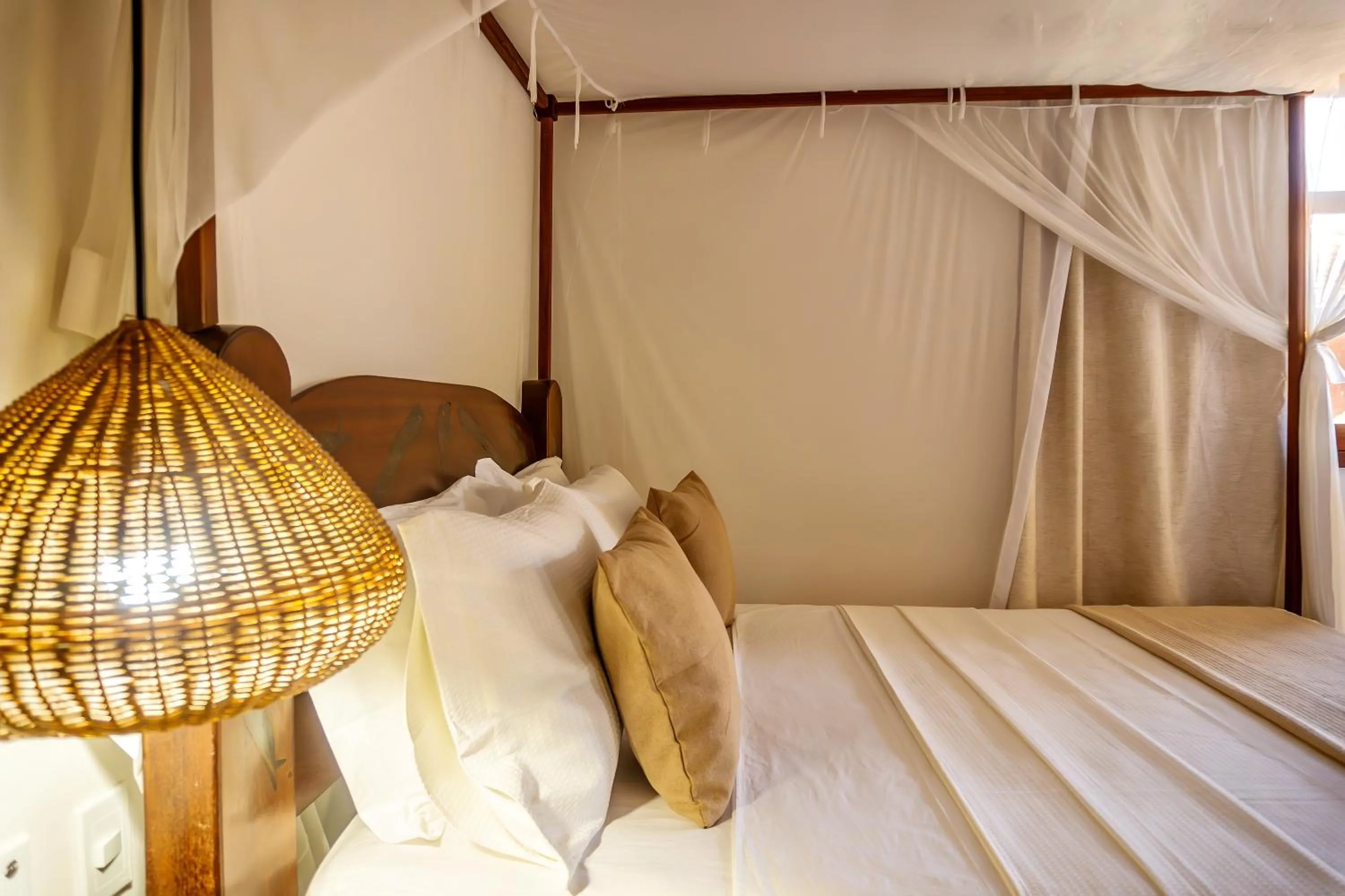 Bed in Pousada Campestre