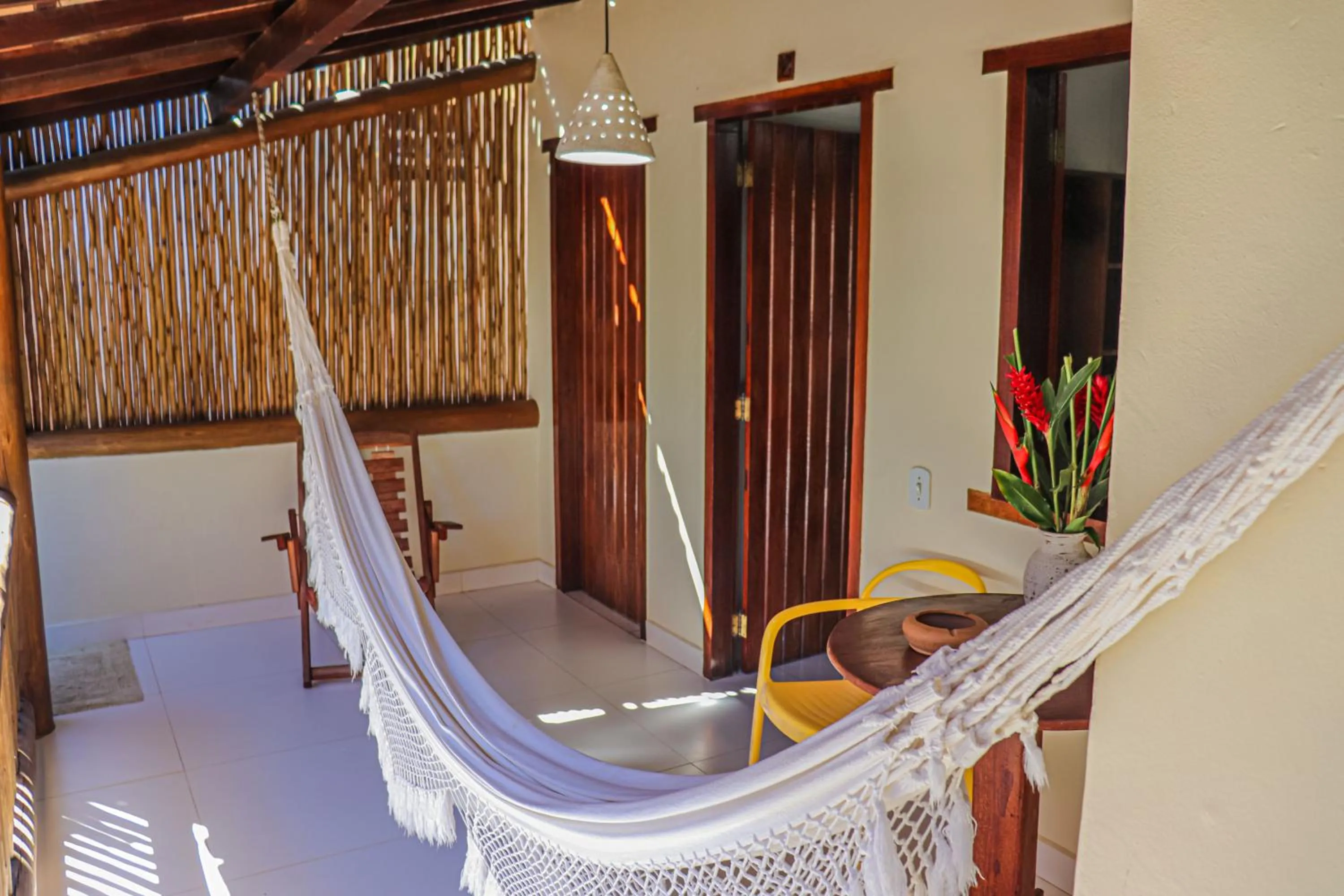 Balcony/Terrace in Pousada Campestre